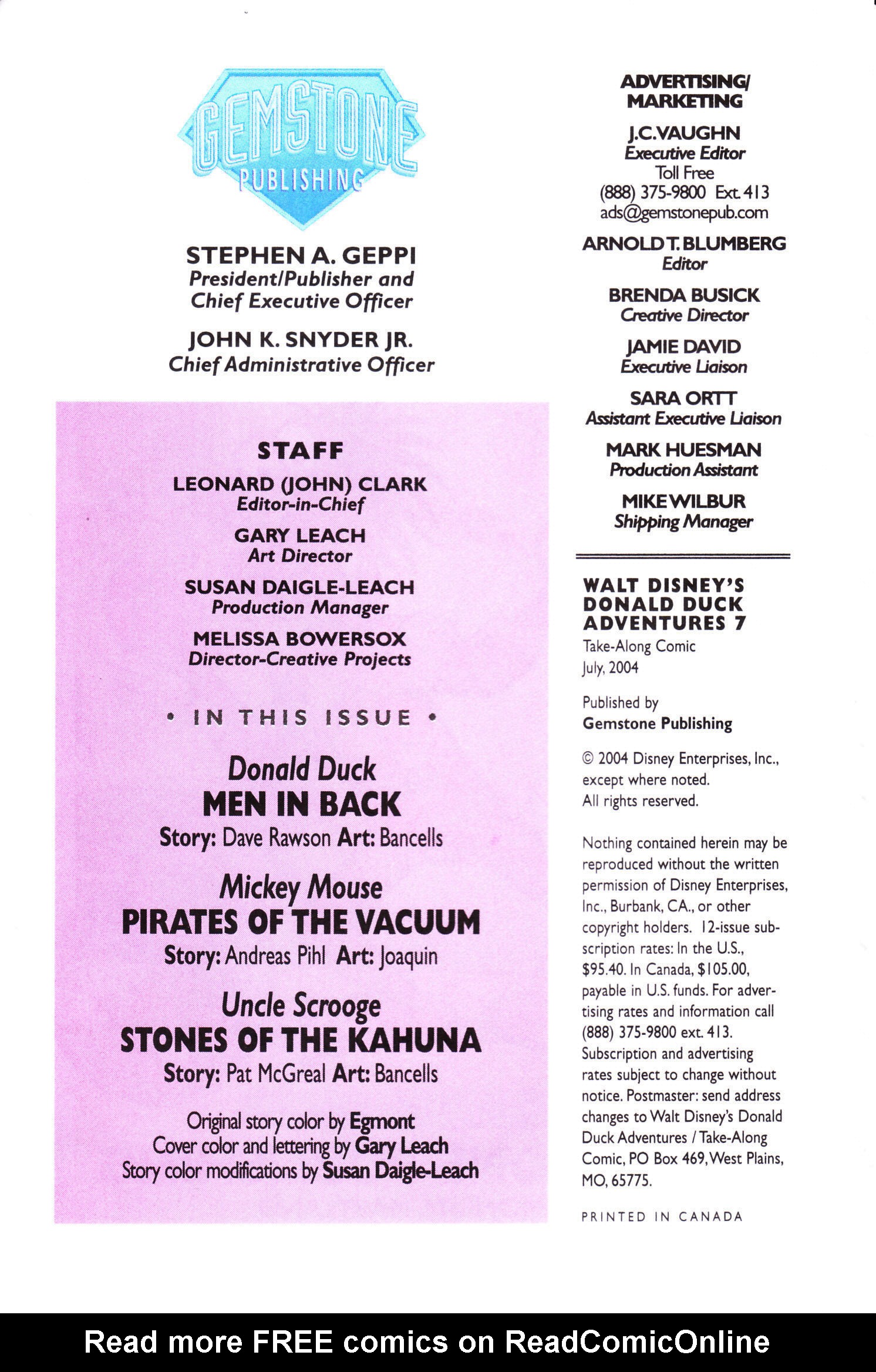 Read online Walt Disney's Donald Duck Adventures (2003) comic -  Issue #7 - 3