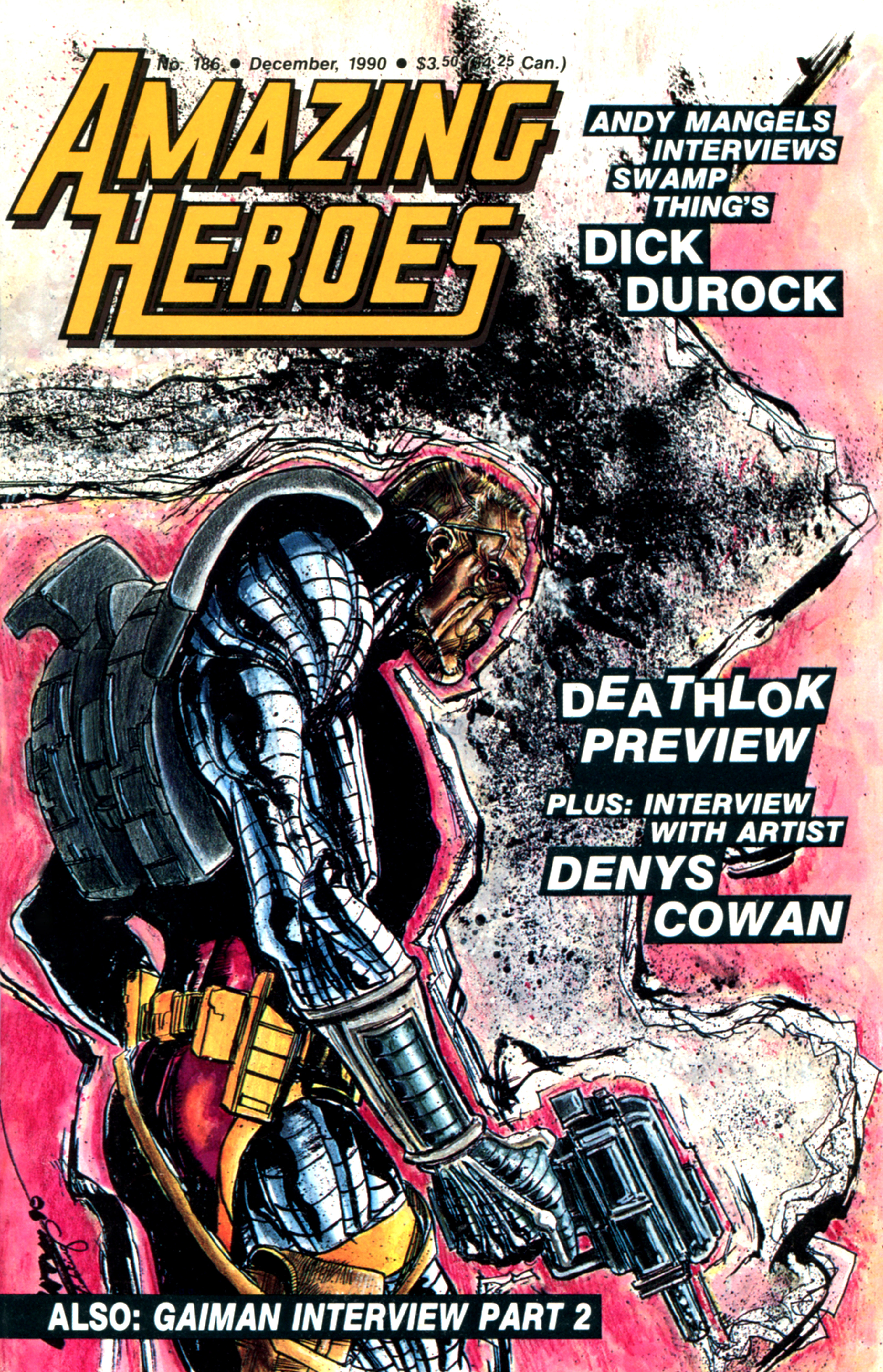 Read online Amazing Heroes comic -  Issue #186 - 1