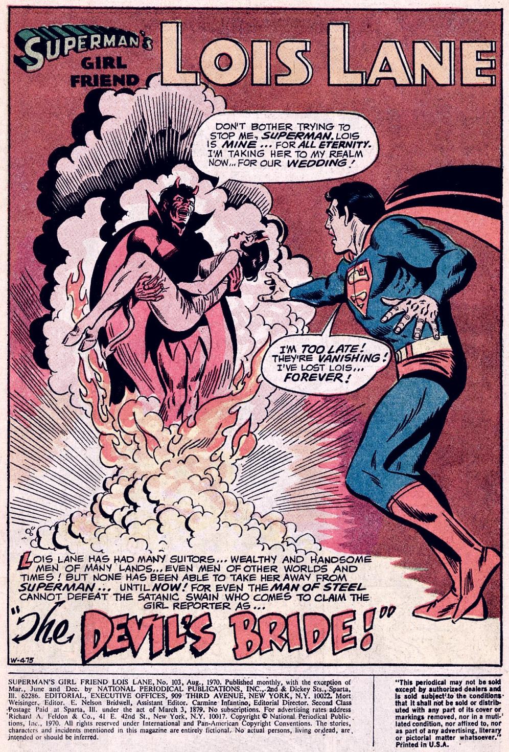 Superman's Girl Friend, Lois Lane issue 103 - Page 3