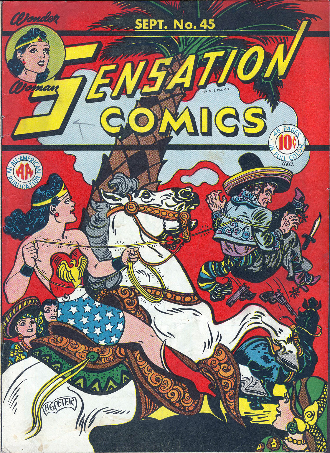 Read online Sensation (Mystery) Comics comic -  Issue #45 - 1