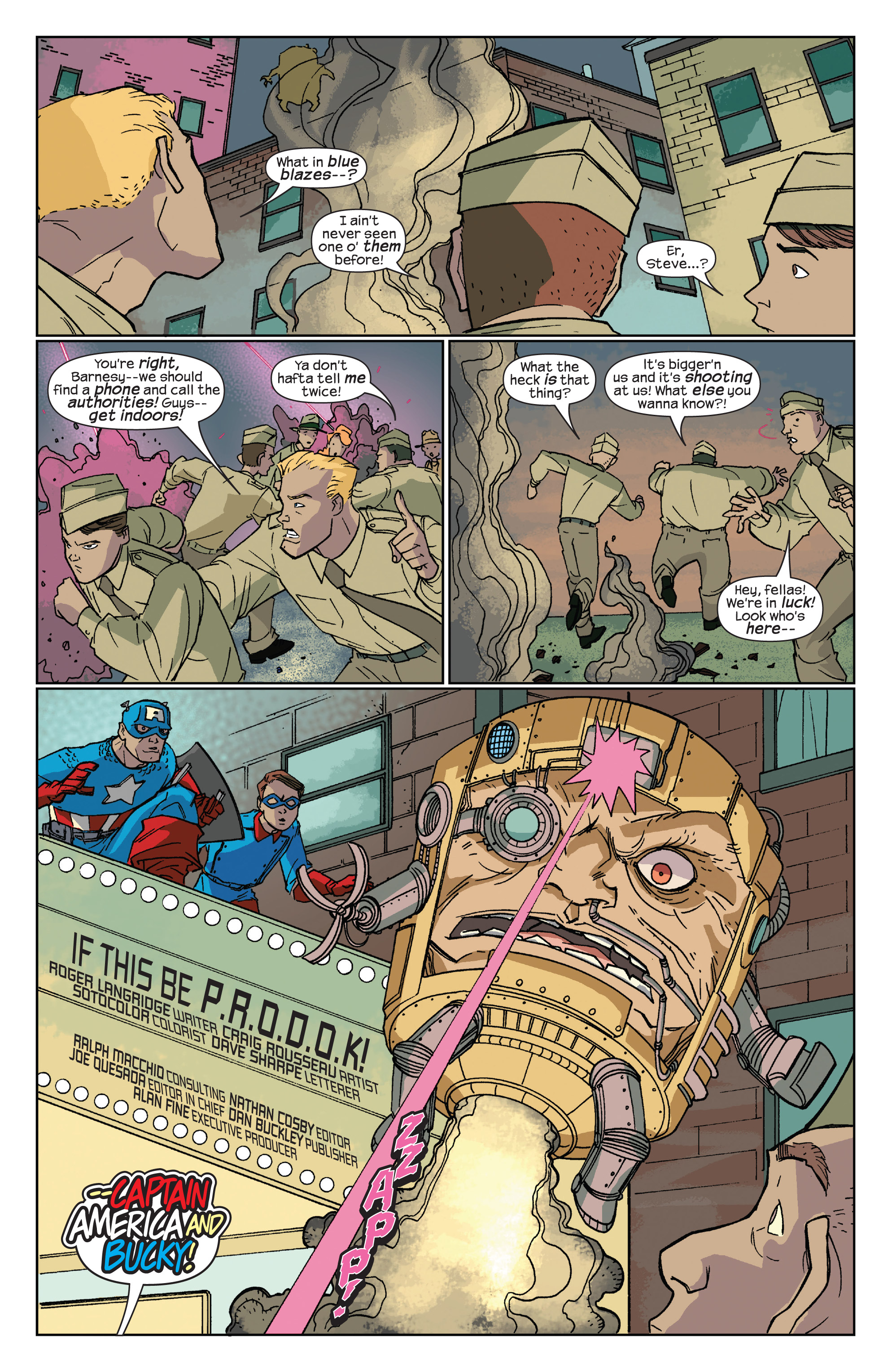 Read online Marvel Action Classics comic -  Issue # Captain America - 10