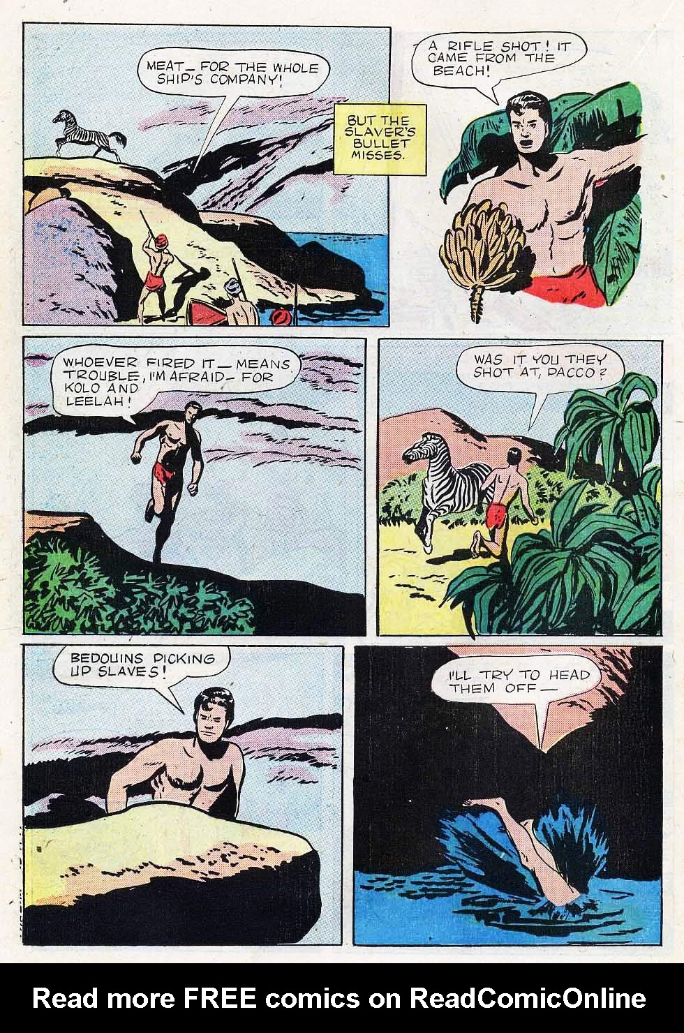 Read online Tarzan (1948) comic -  Issue #12 - 16