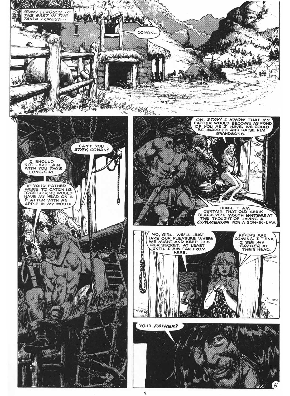 The Savage Sword Of Conan issue 170 - Page 11