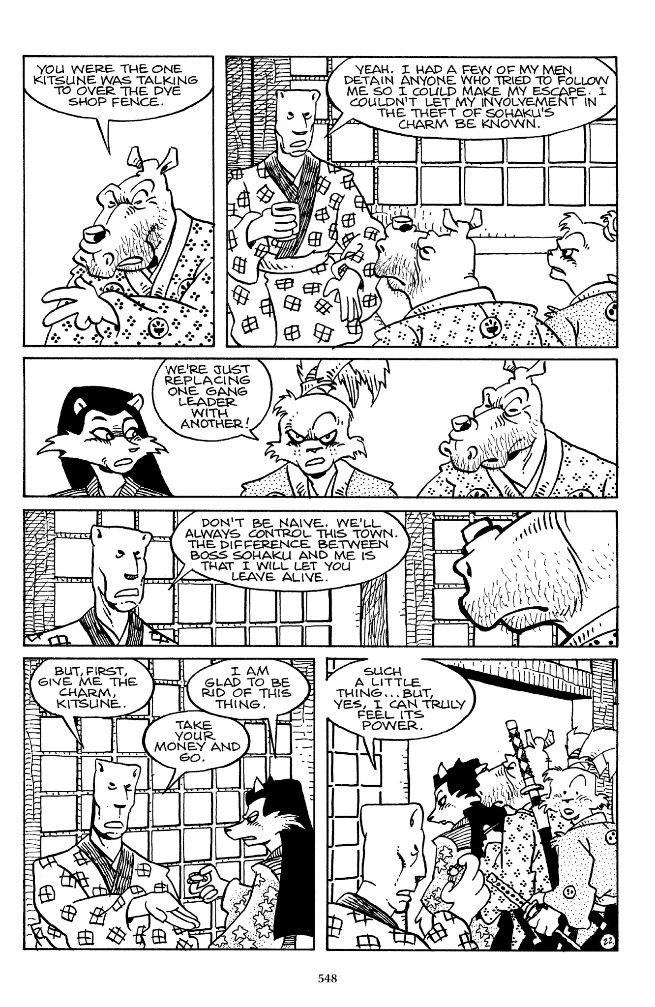 Read online The Usagi Yojimbo Saga comic -  Issue # TPB 3 - 543