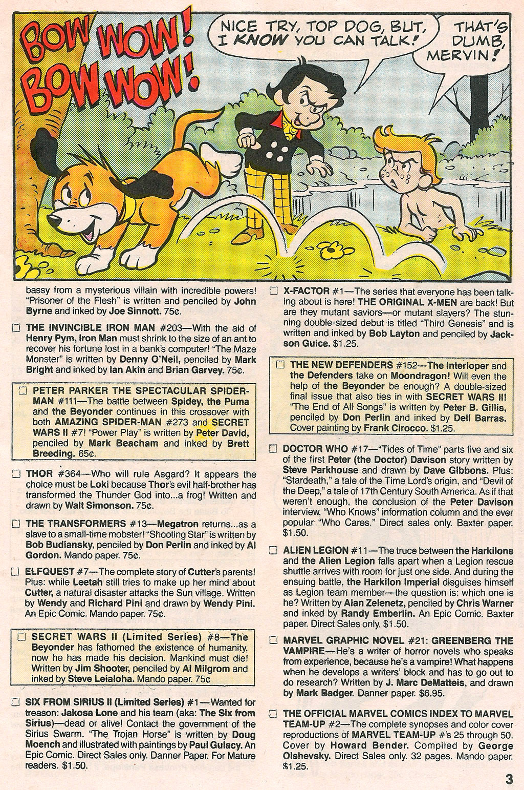 Read online Marvel Age comic -  Issue #34 - 5