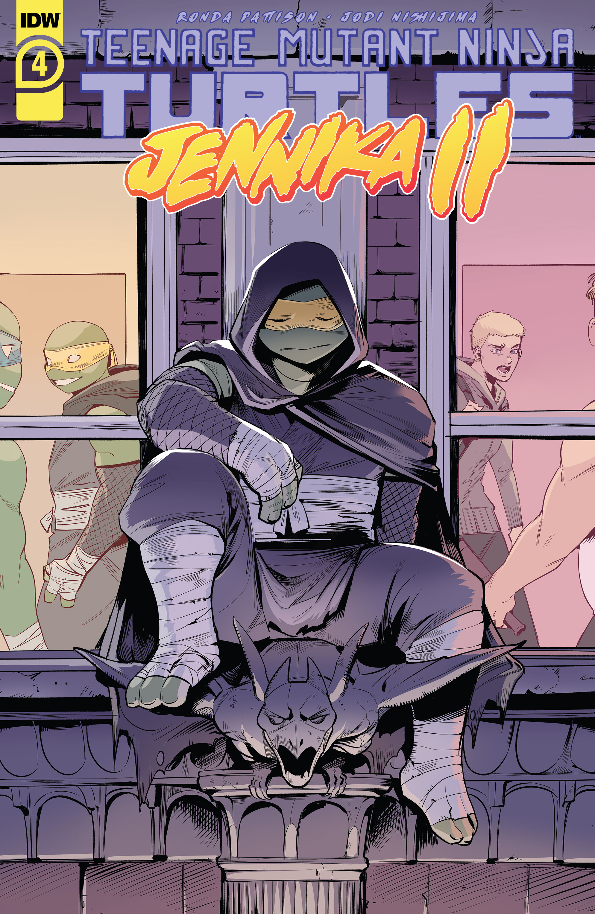 Read online Teenage Mutant Ninja Turtles: Jennika II comic -  Issue #4 - 1
