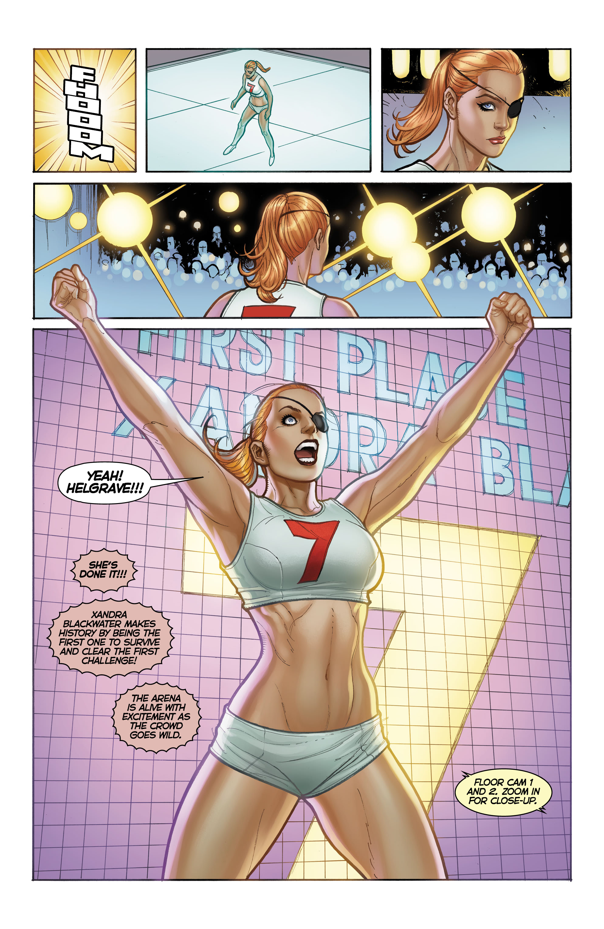 Read online Fight Girls comic -  Issue #1 - 23