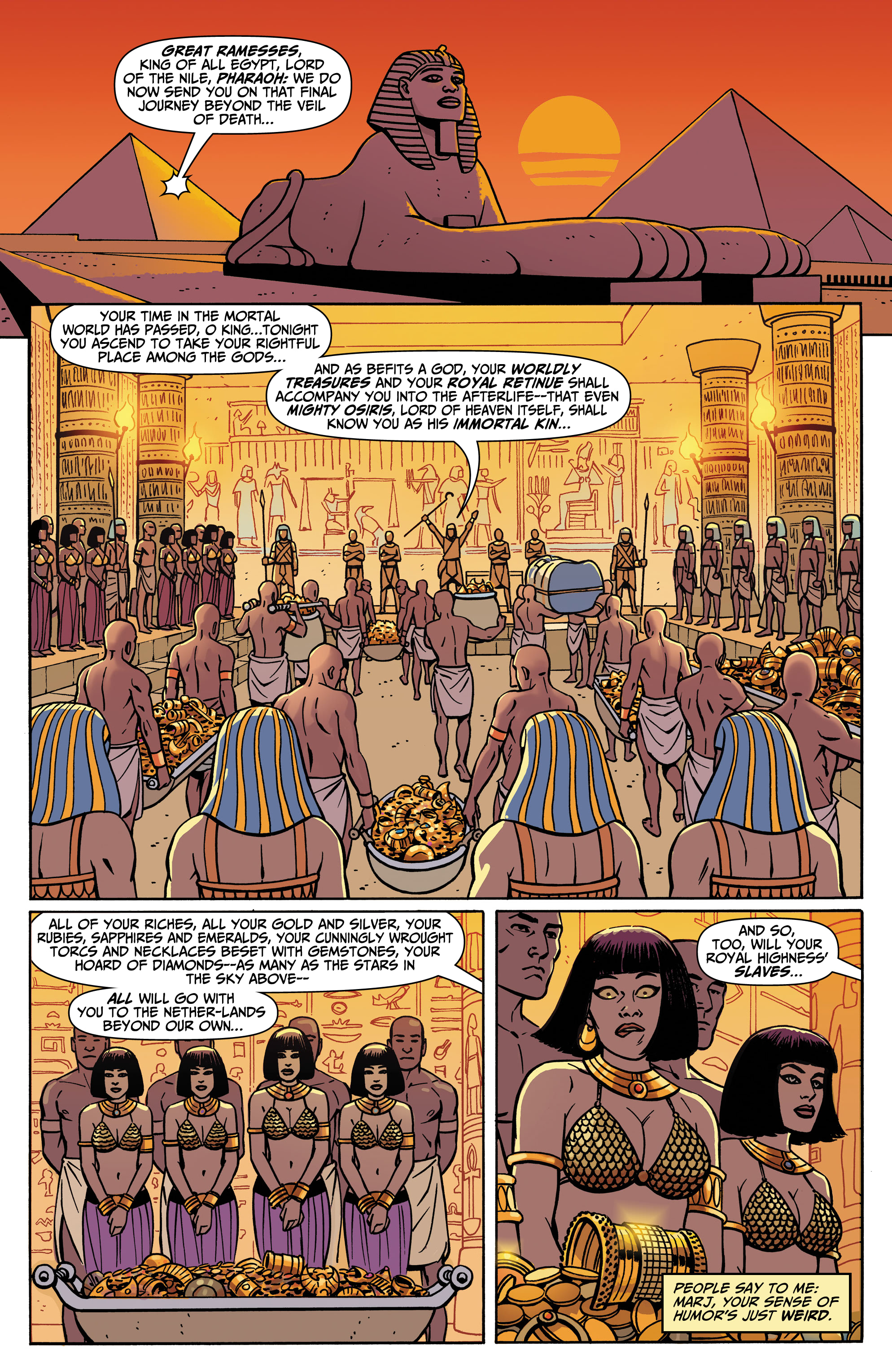 Read online Marjorie Finnegan, Temporal Criminal comic -  Issue #1 - 2