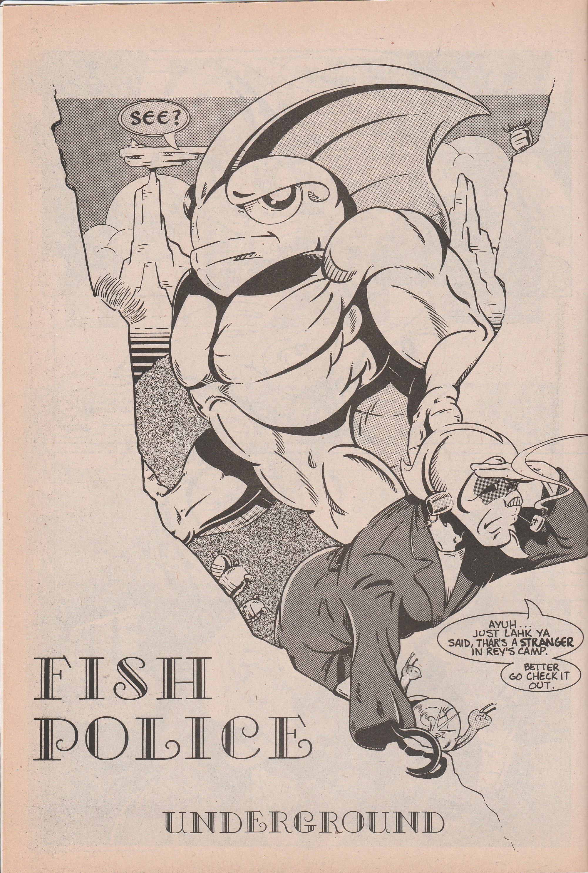 Read online The Fish Police comic -  Issue #11 - 8