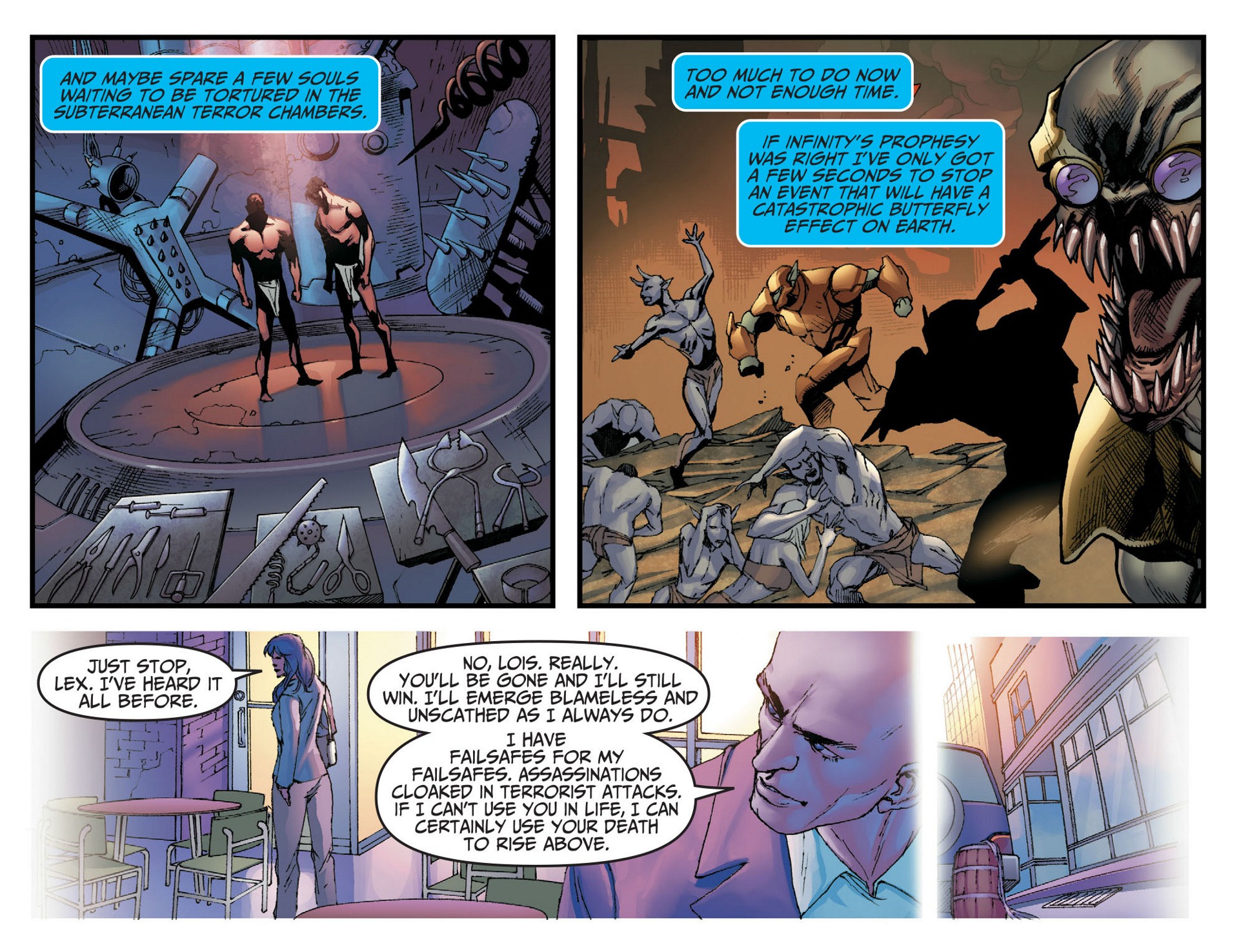 Read online Adventures of Superman [I] comic -  Issue #9 - 10