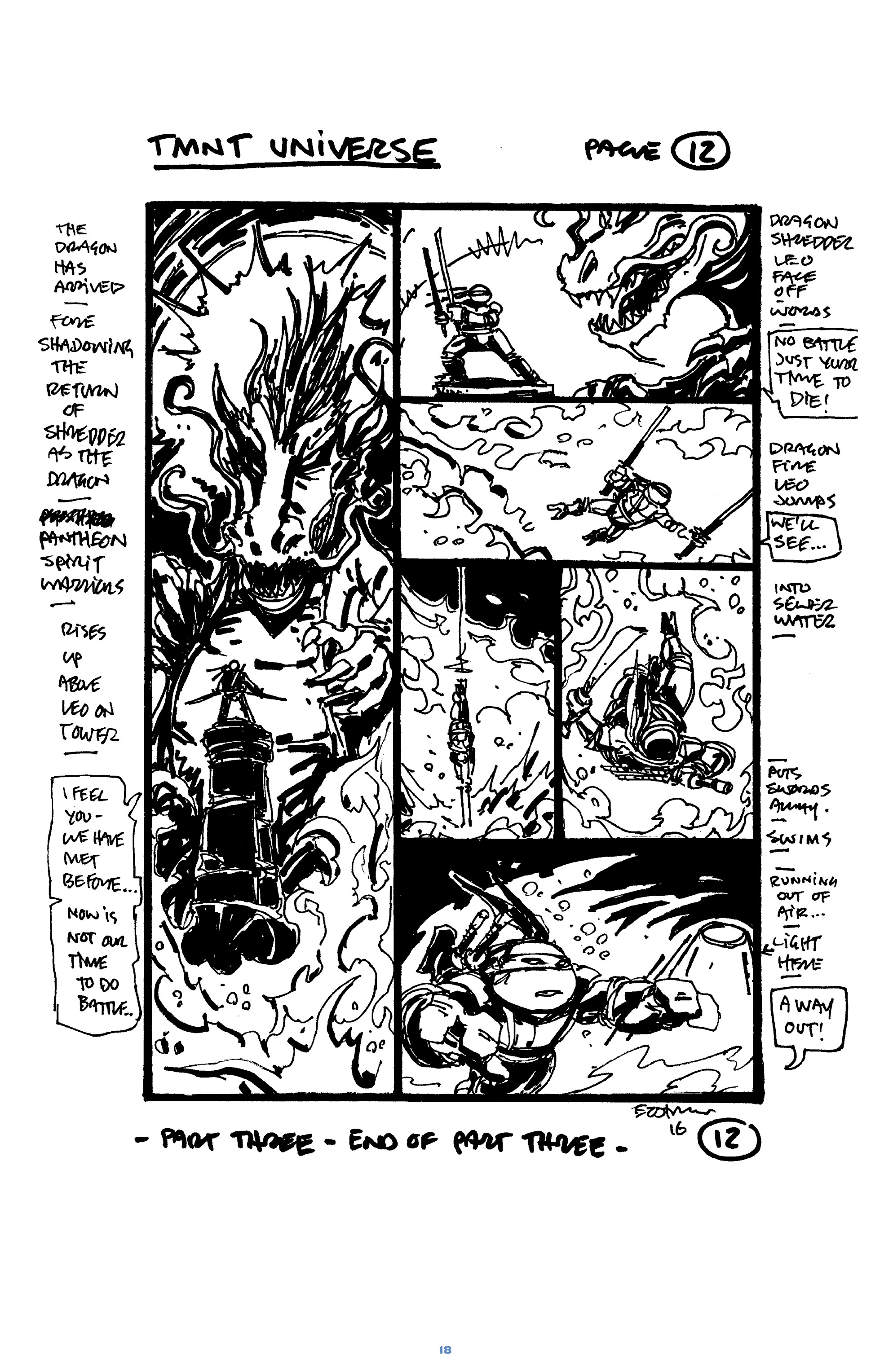 Read online Teenage Mutant Ninja Turtles Universe comic -  Issue # _Inside Out Director's Cut - 20