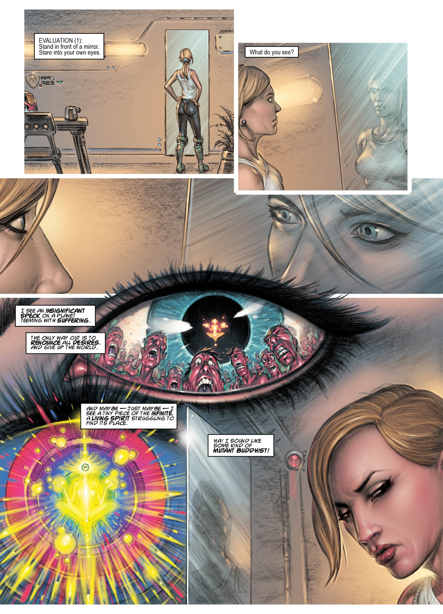 Read online Judge Anderson: The Psi Files comic -  Issue # TPB 5 - 234