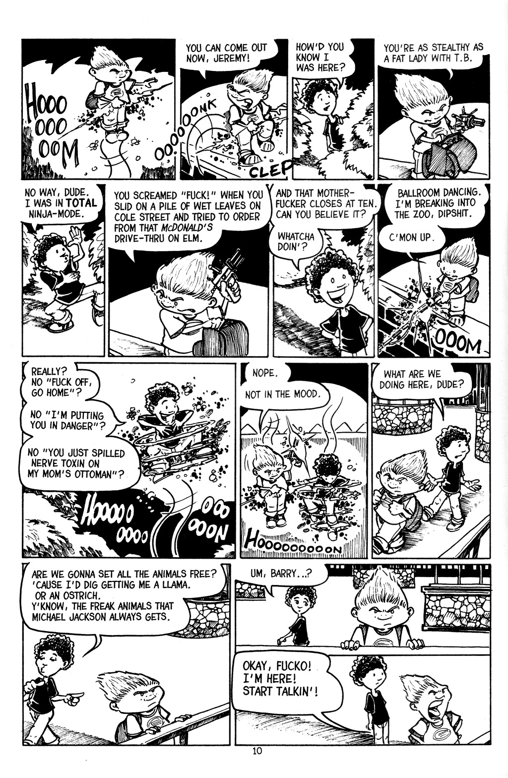 Read online The Adventures of Barry Ween, Boy Genius 3: Monkey Tales comic -  Issue #1 - 12