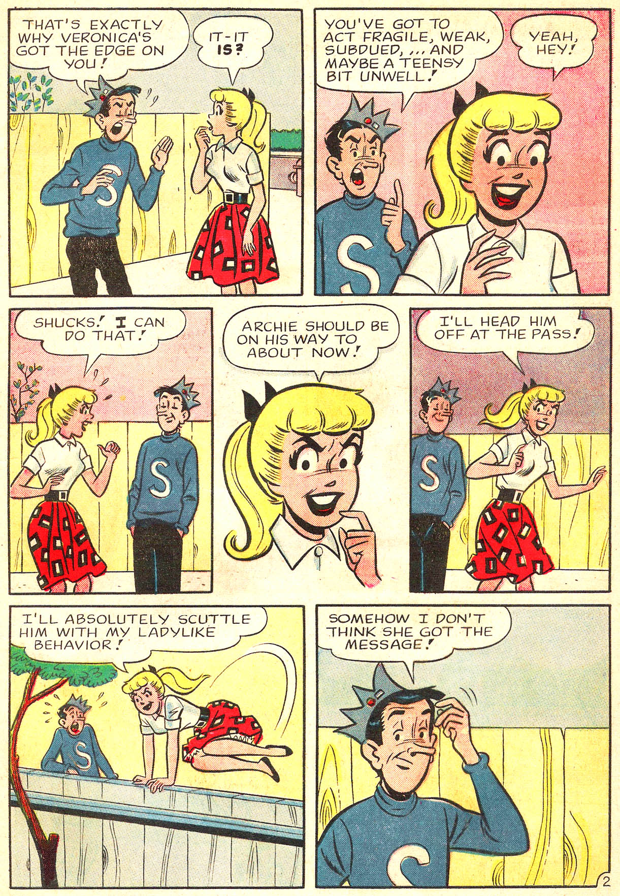 Read online Archie's Girls Betty and Veronica comic -  Issue #84 - 21