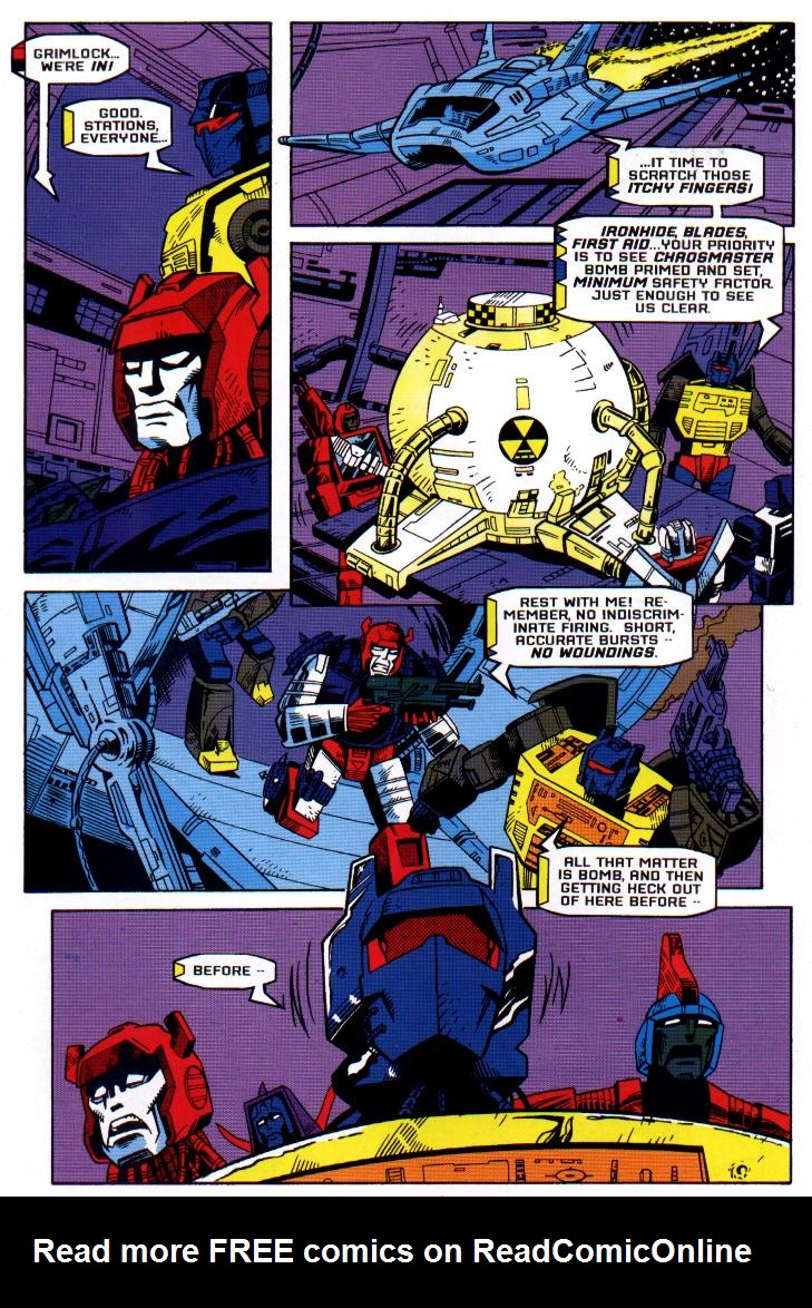 Read online Transformers: Generation 2 (1994) comic -  Issue #3 - 9