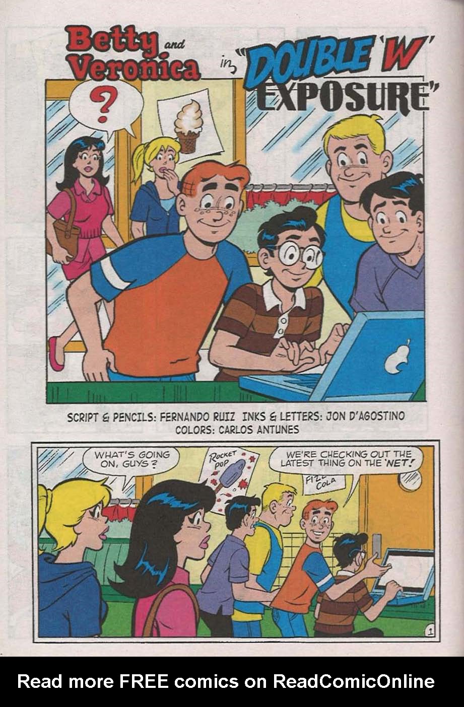 Read online Betty & Veronica Friends Double Digest comic -  Issue #217 - 124