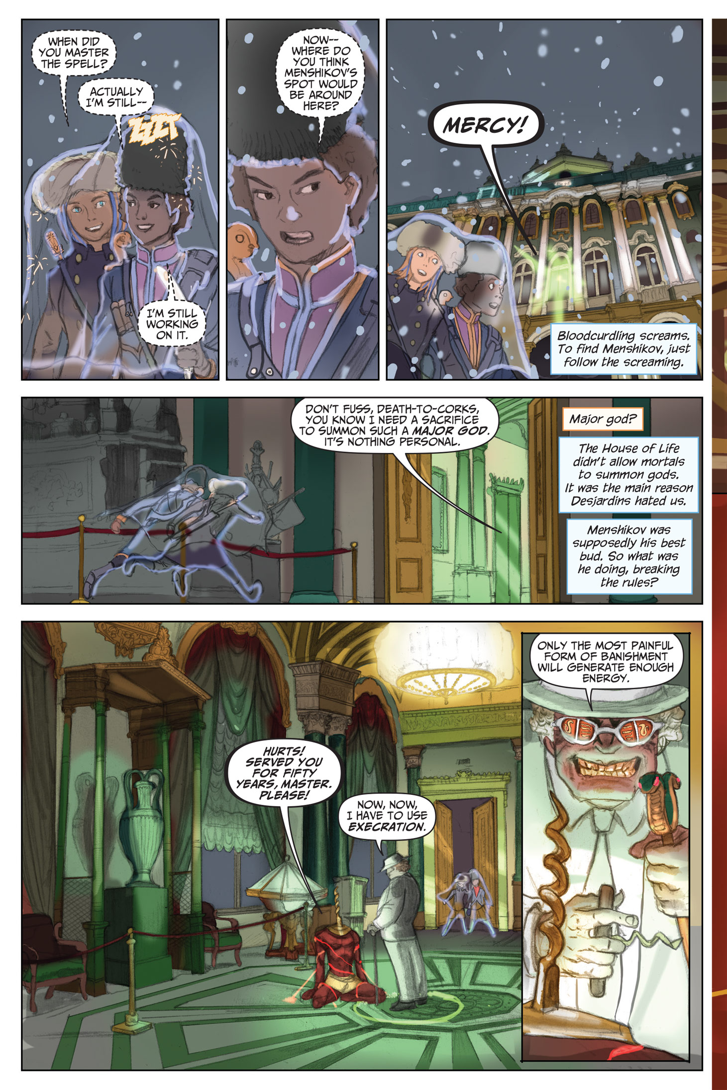 Read online The Kane Chronicles comic -  Issue # TPB 2 - 56