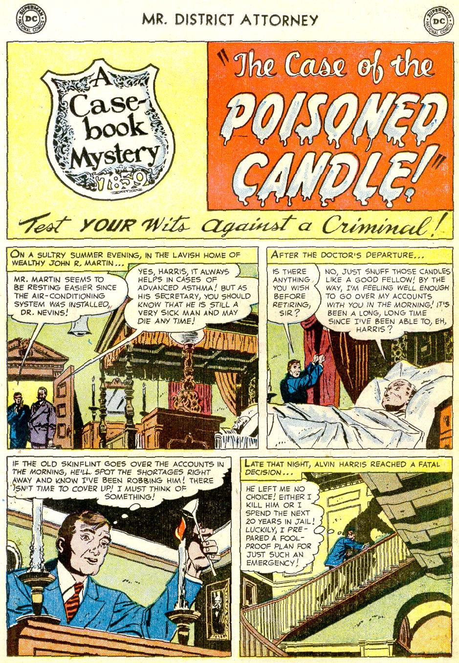 Read online Mr. District Attorney comic -  Issue #28 - 25