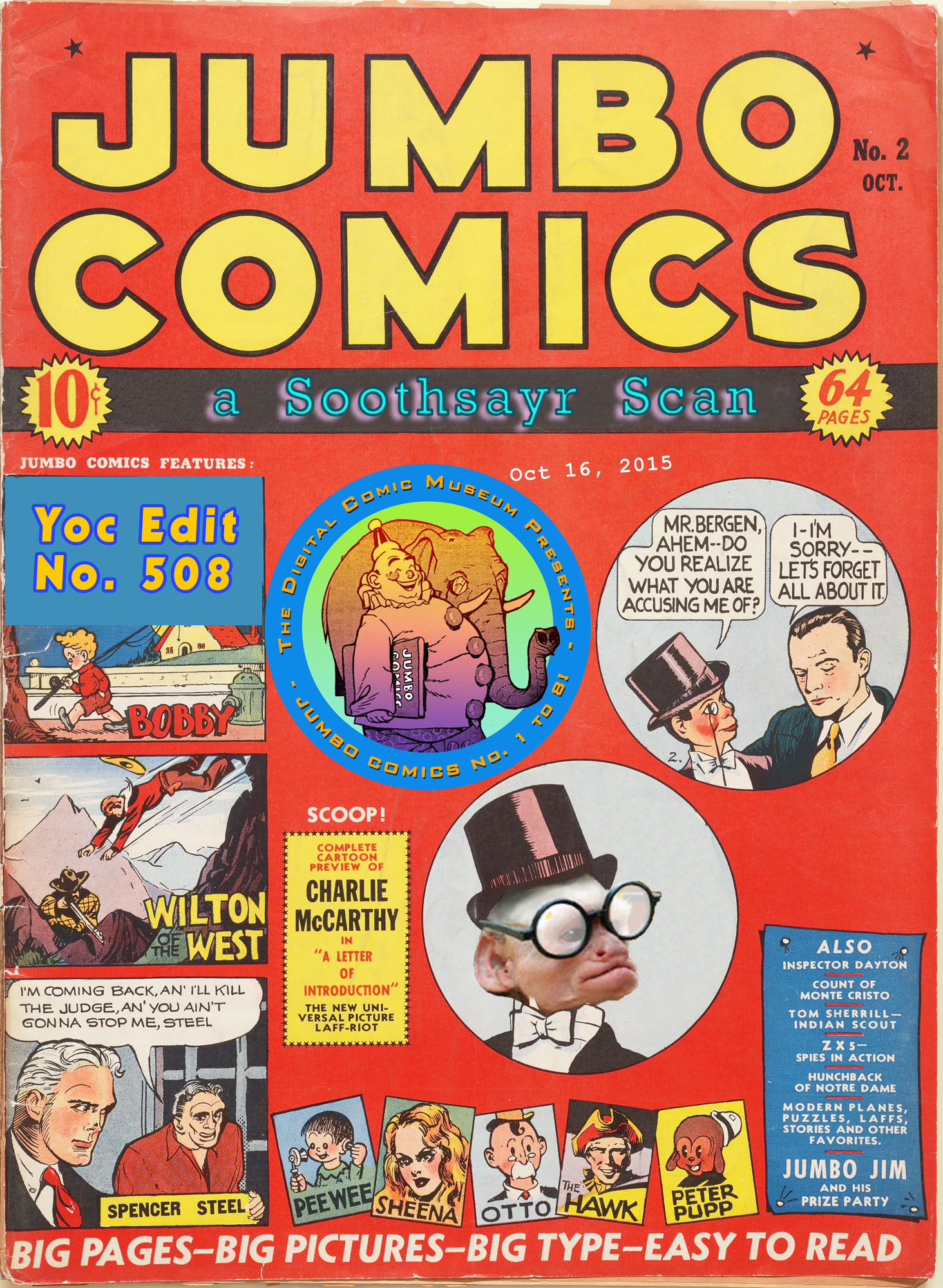 Read online Jumbo Comics comic -  Issue #2 - 69