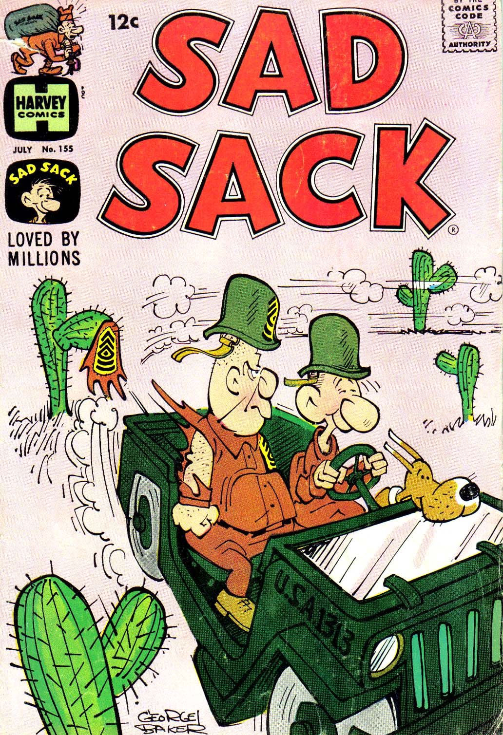 Read online Sad Sack comic -  Issue #155 - 1