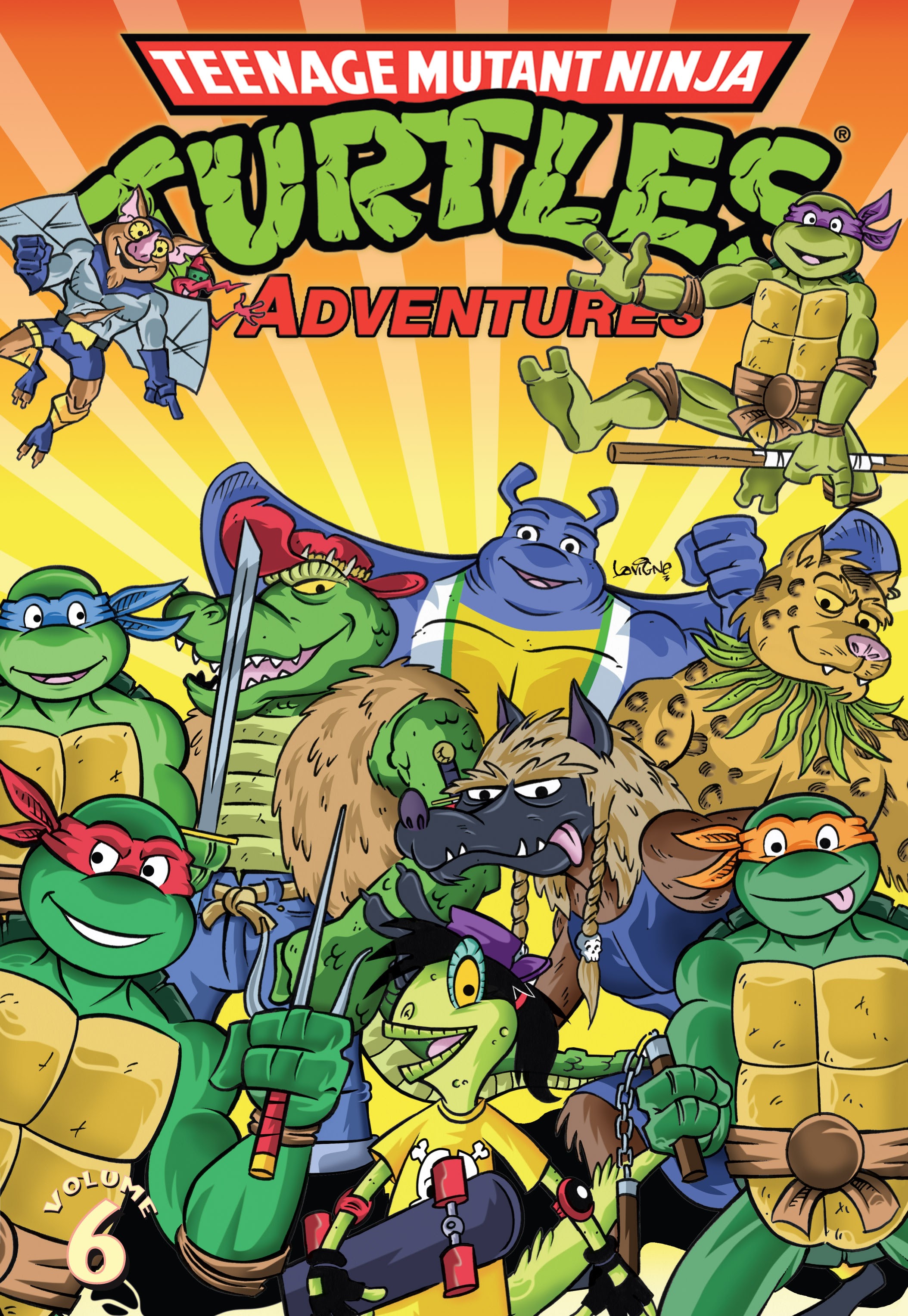 Read online Teenage Mutant Ninja Turtles Adventures (2012) comic -  Issue # TPB 6 - 1