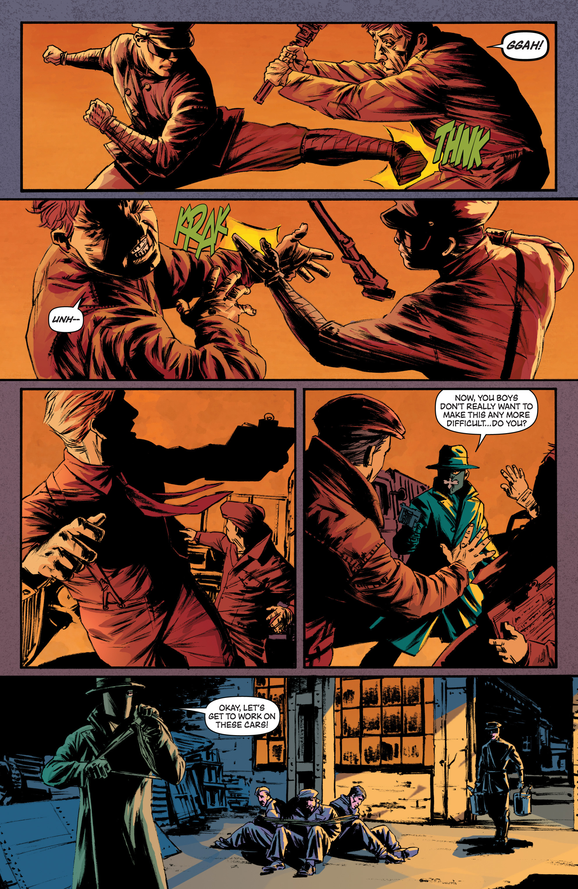 Read online Green Hornet: Year One comic -  Issue #7 - 13