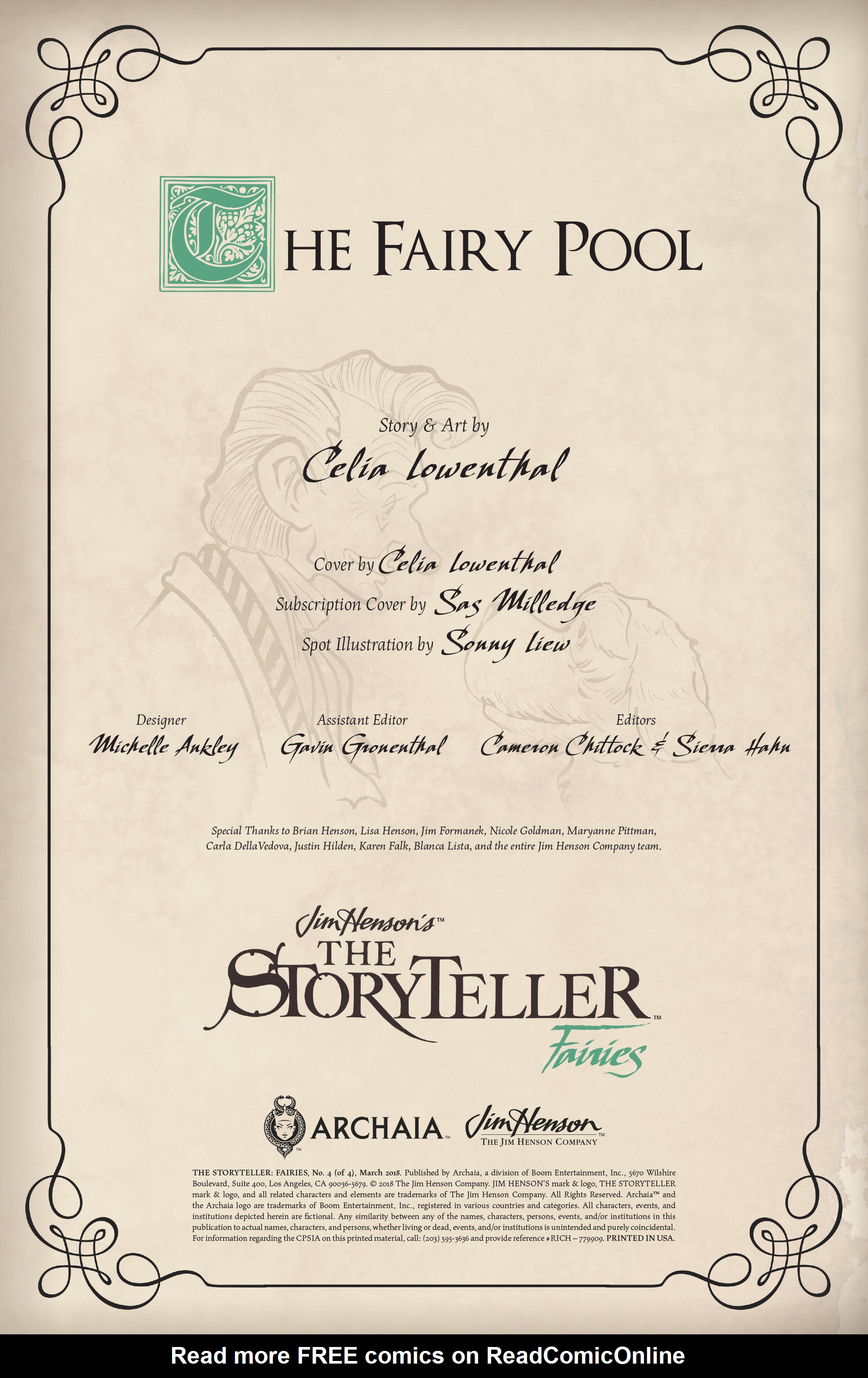 Read online The Storyteller: Fairies comic -  Issue #4 - 2