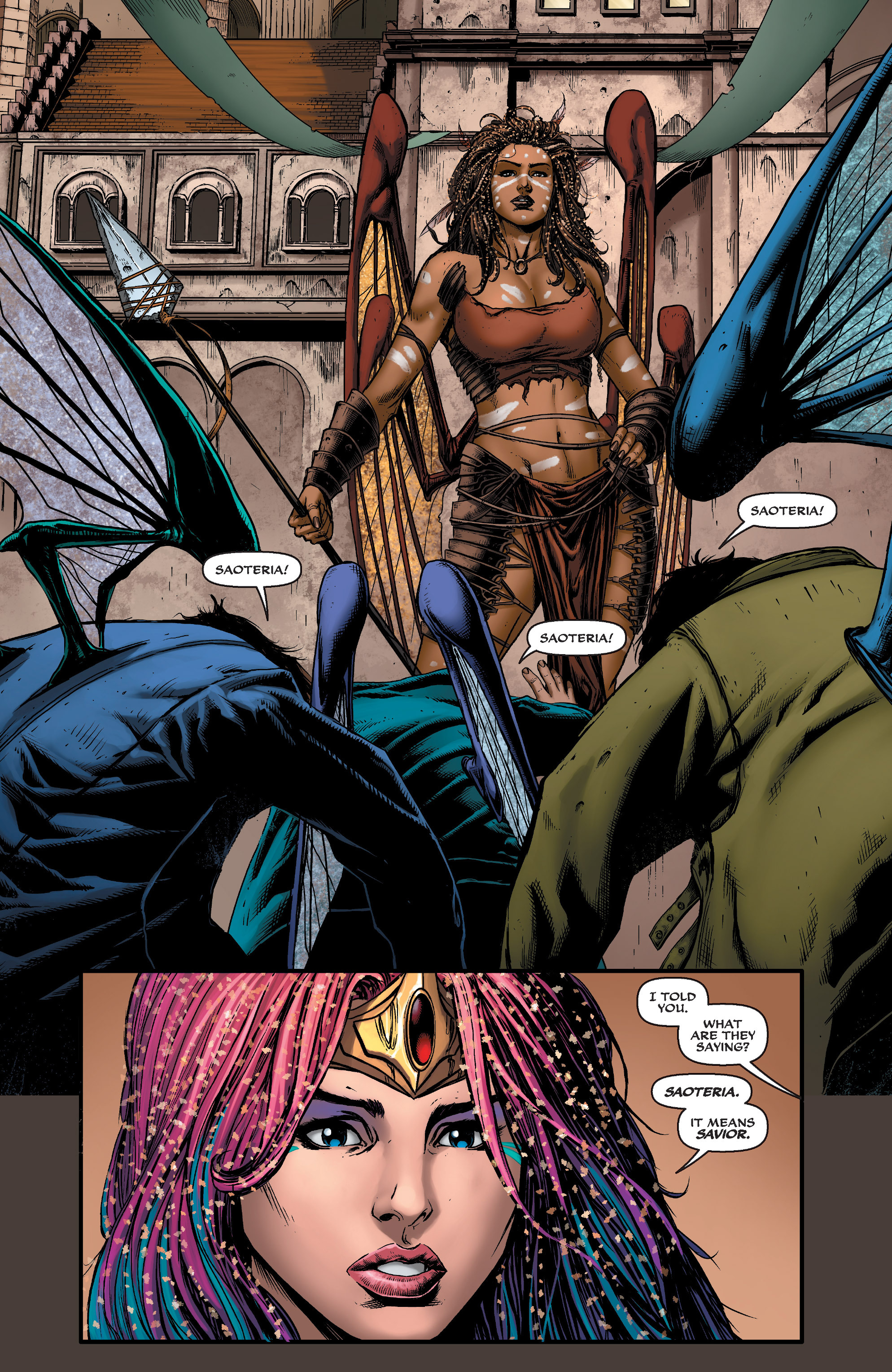 Read online Michael Turner's Soulfire (2011) comic -  Issue #6 - 10