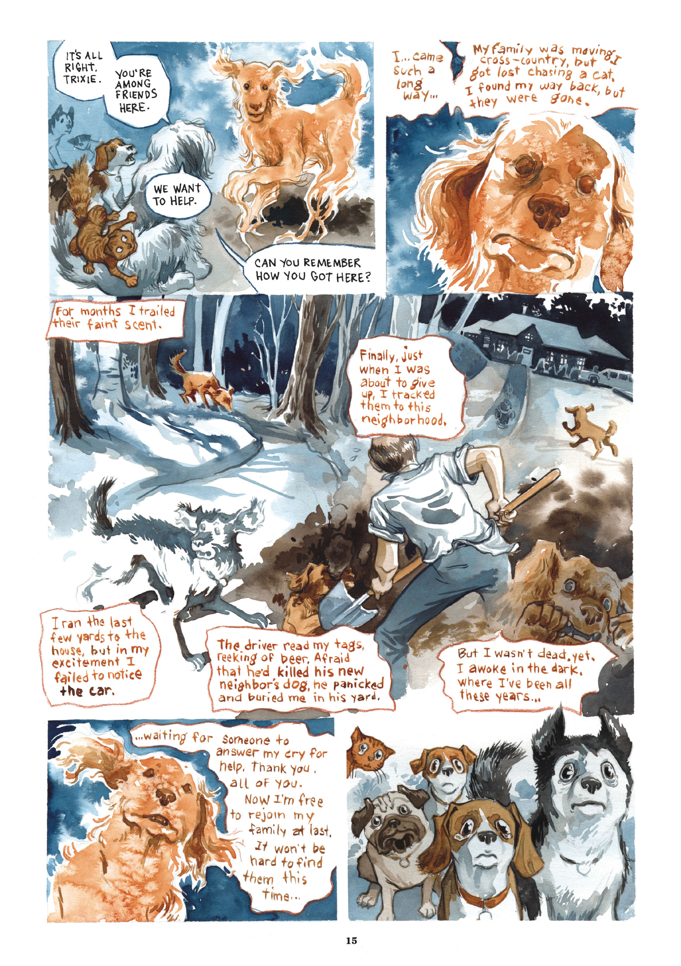Read online Beasts of Burden: Animal Rites comic -  Issue # TPB - 15