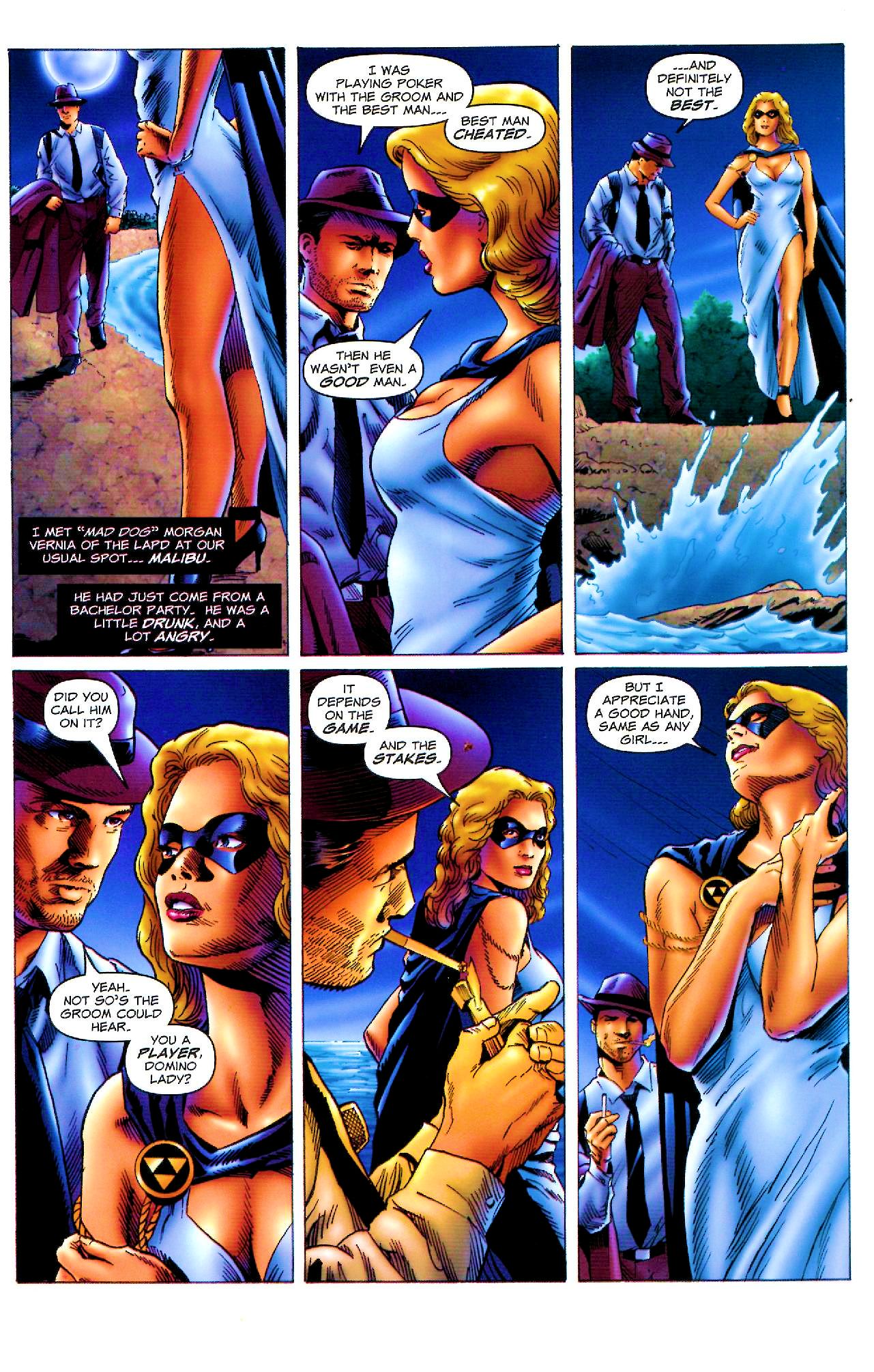 Read online Domino Lady comic -  Issue #4 - 3