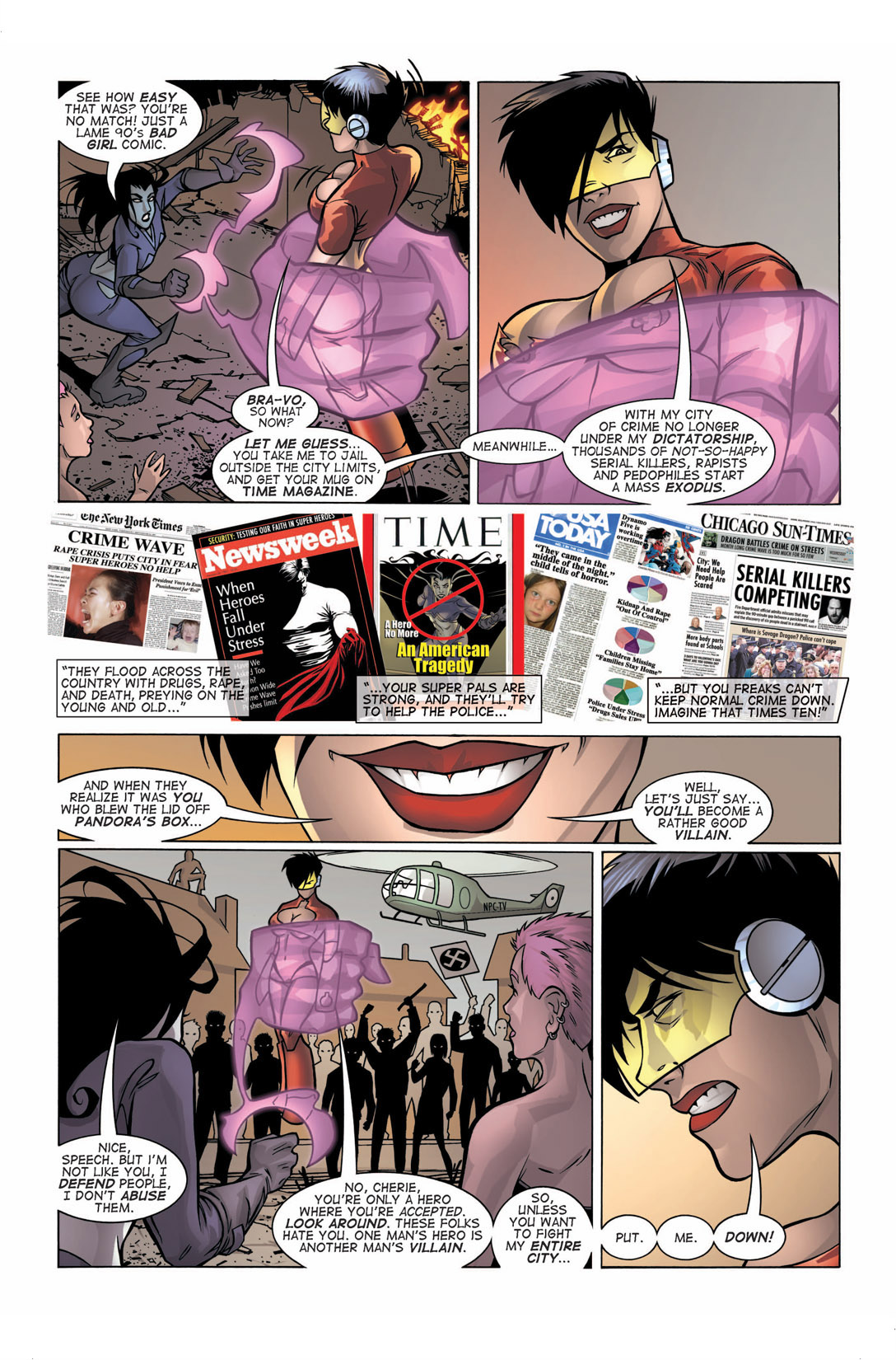Read online Bomb Queen III: The Good, The Bad & The Lovely comic -  Issue #3 - 8
