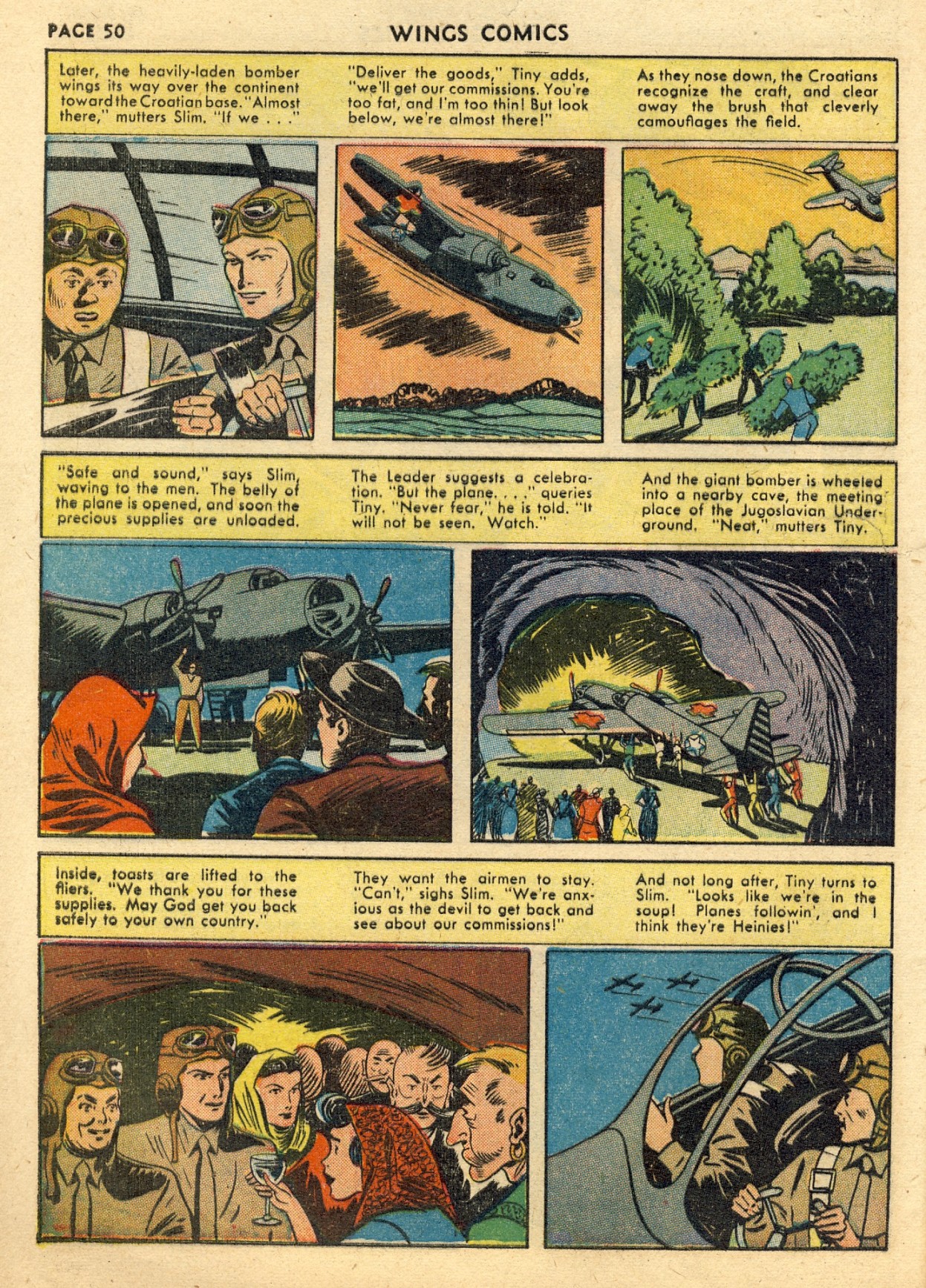 Read online Wings Comics comic -  Issue #33 - 52