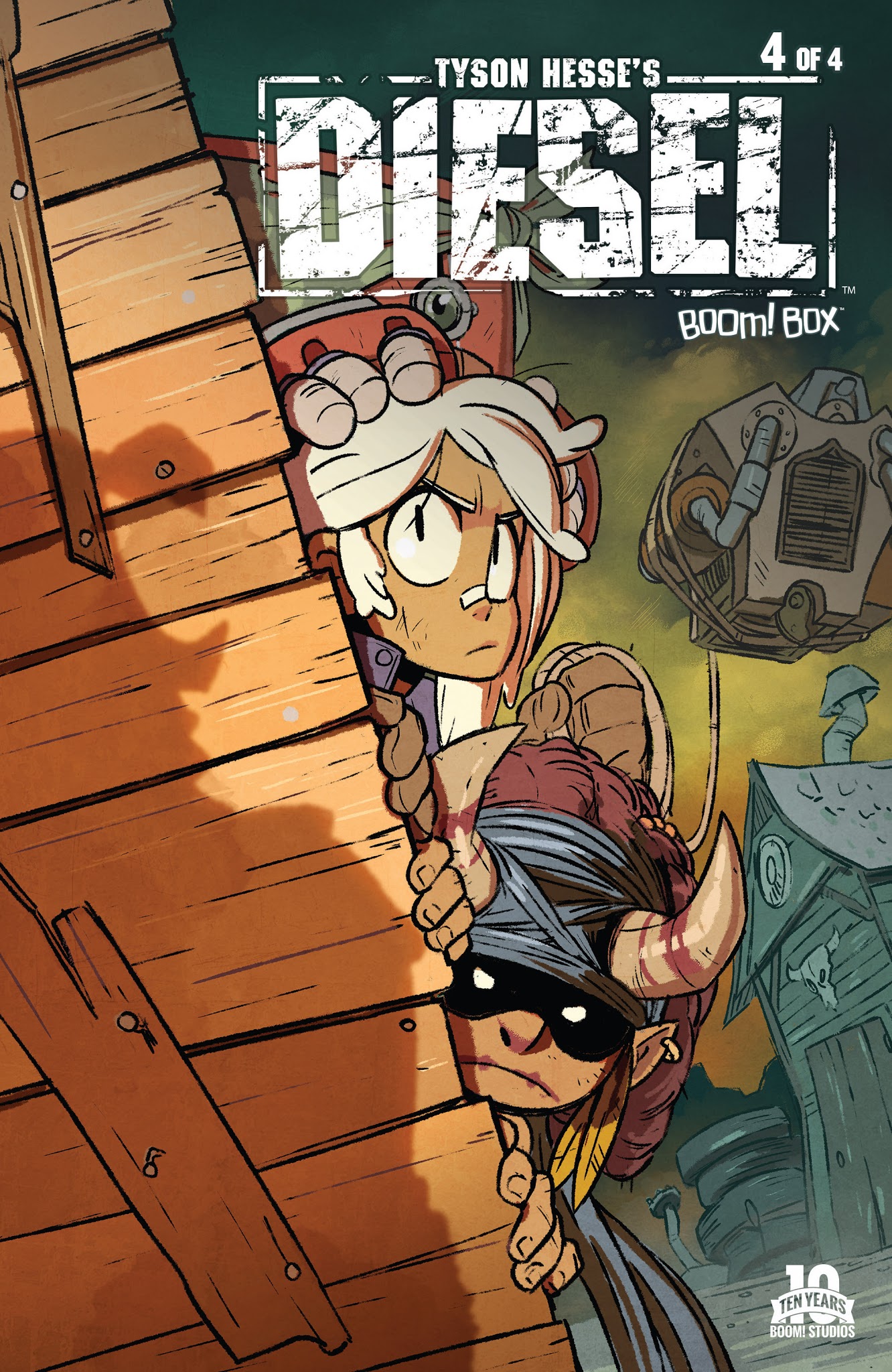 Read online Tyson Hesse's Diesel comic -  Issue #4 - 1