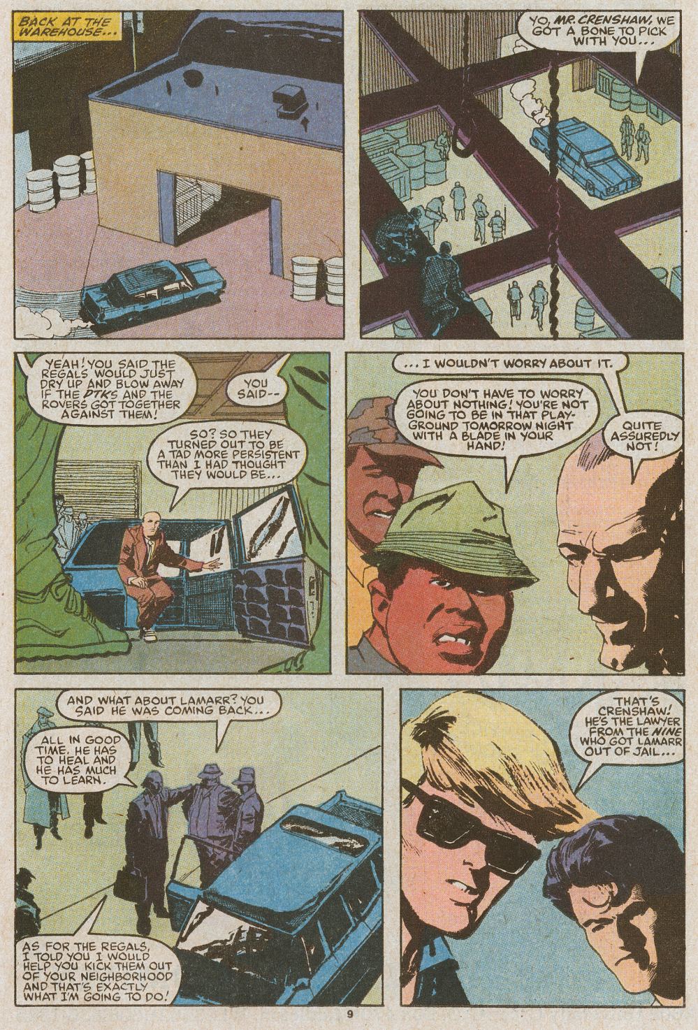 Read online Wolfpack (1988) comic -  Issue #3 - 8