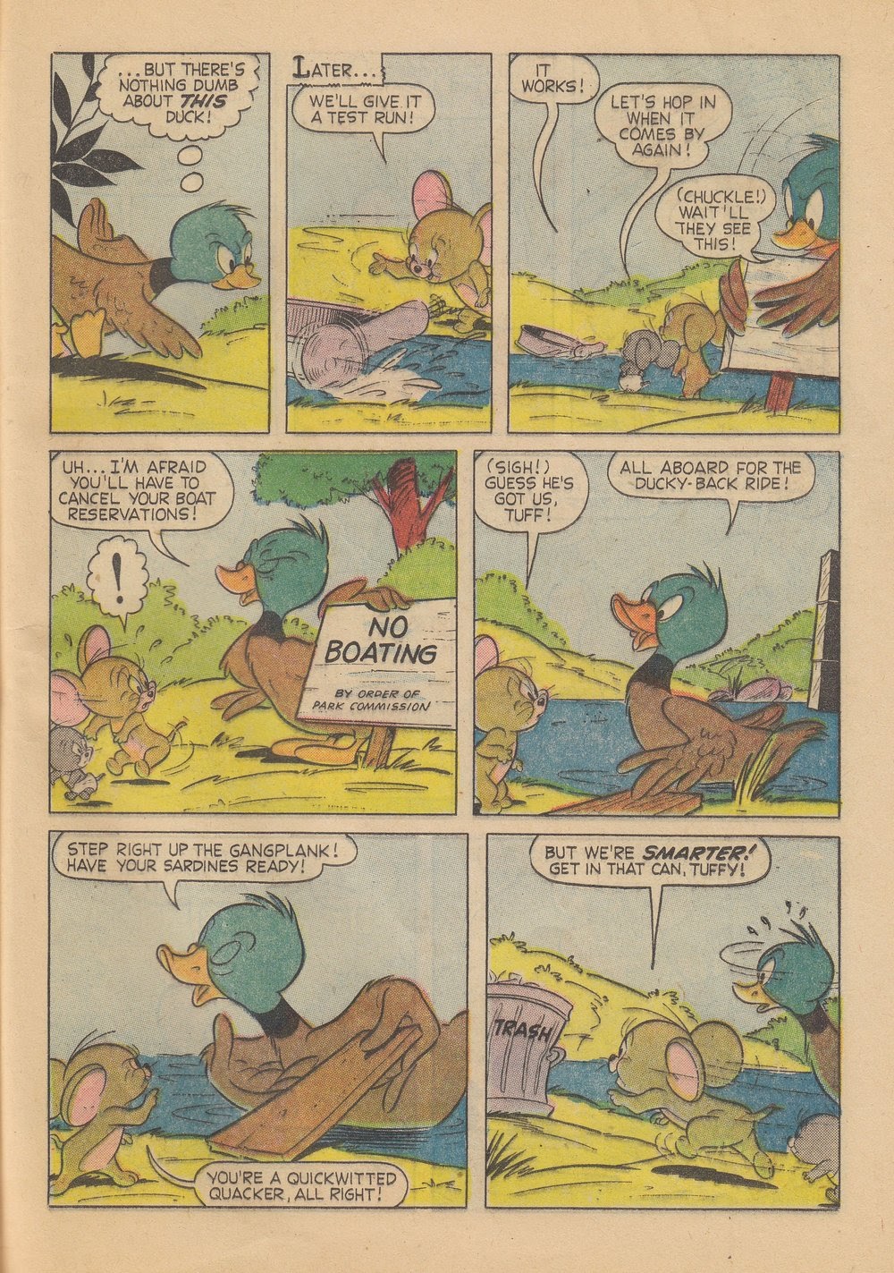 Read online Tom & Jerry Picnic Time comic -  Issue # TPB - 72