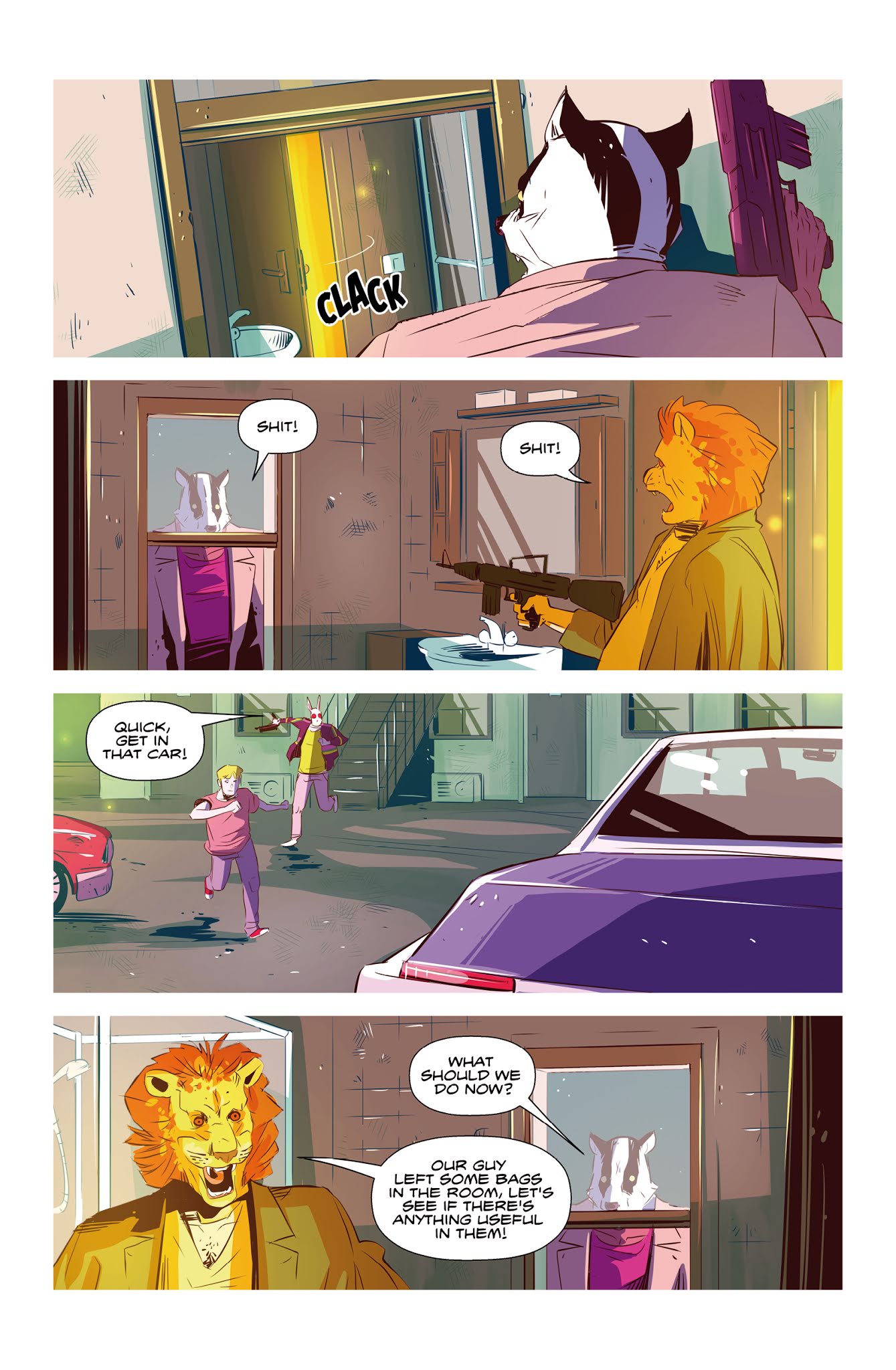 Read online Hotline Miami Wildlife comic -  Issue #8 - 10