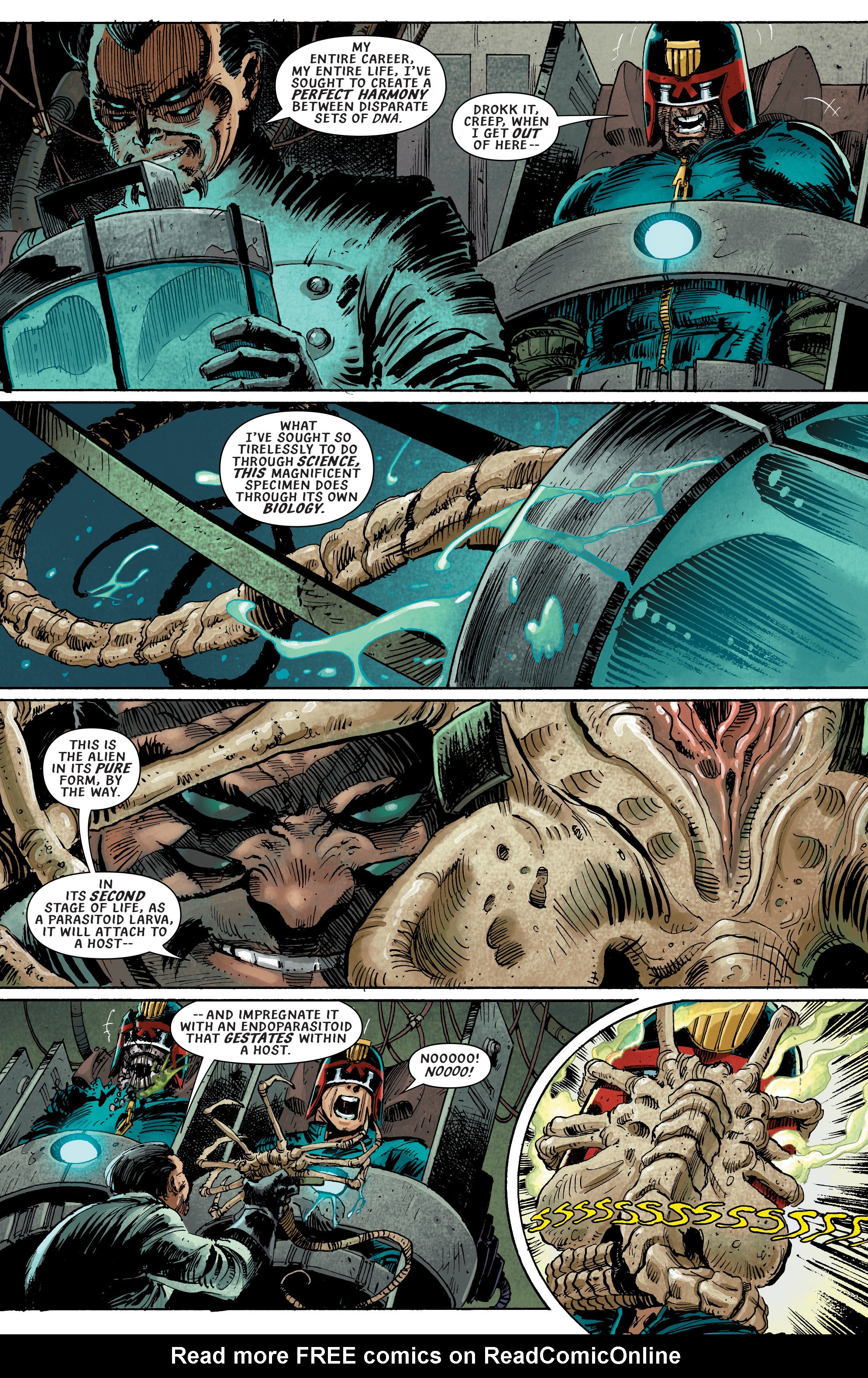 Read online Predator Vs. Judge Dredd Vs. Aliens comic -  Issue #2 - 20