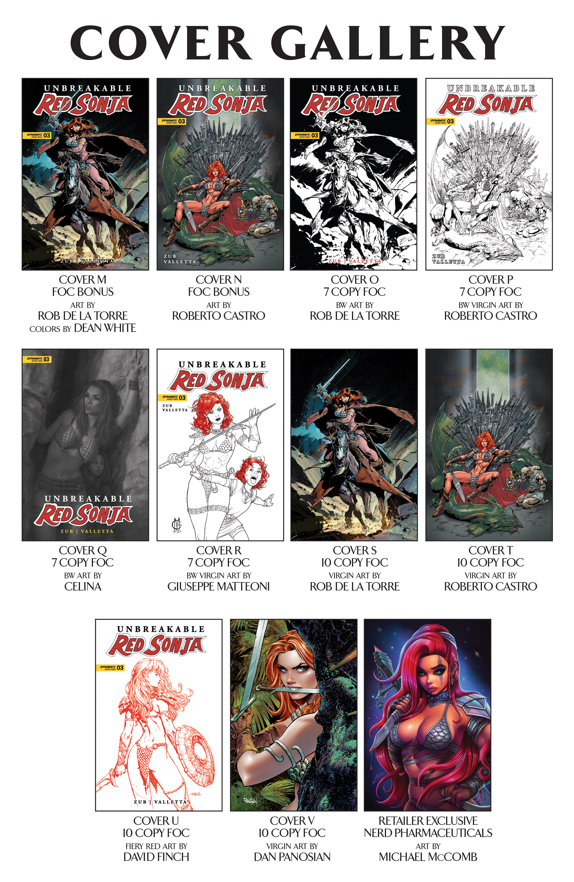 Read online Unbreakable Red Sonja comic -  Issue #3 - 29