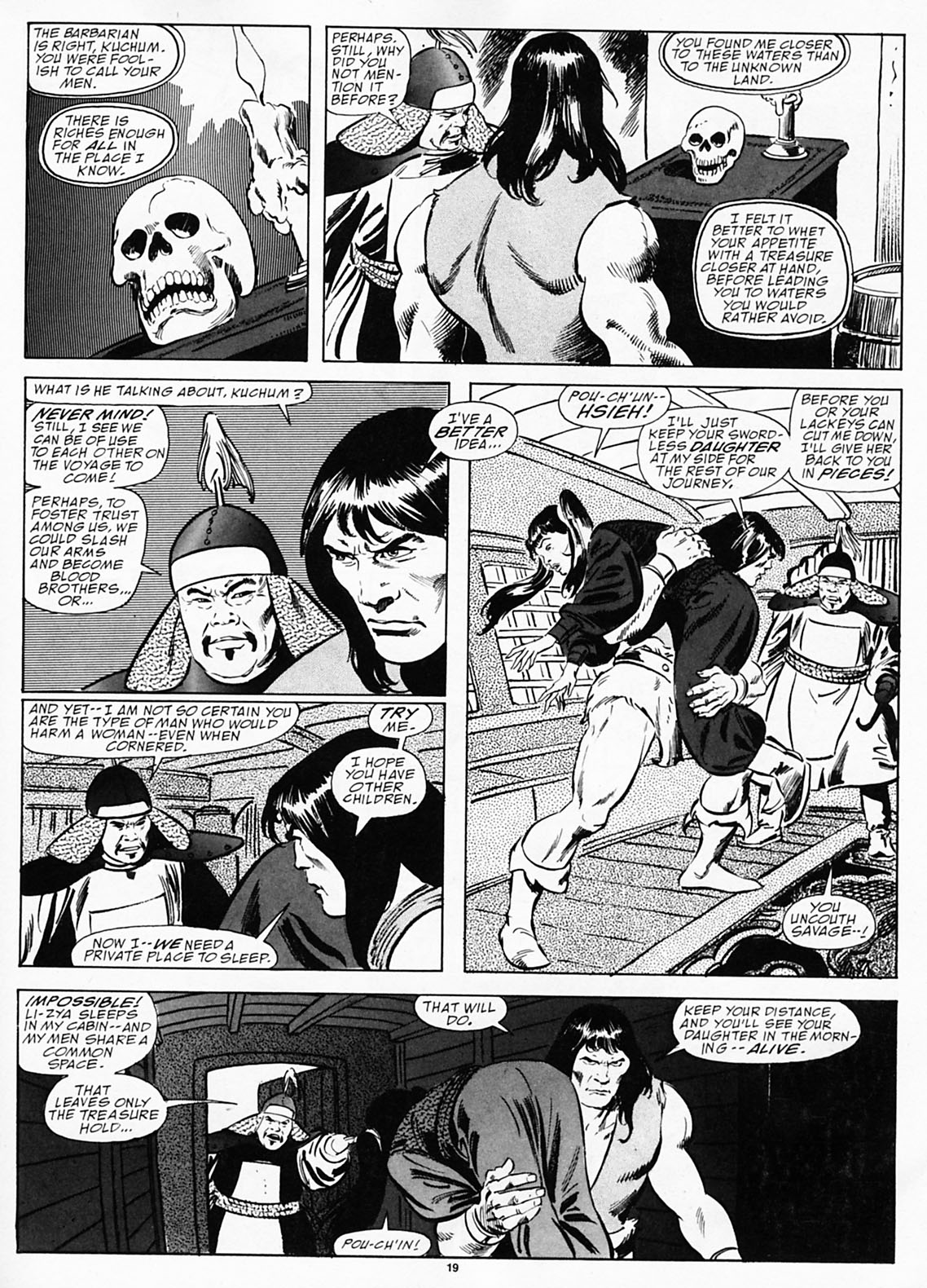The Savage Sword Of Conan issue 190 - Page 21