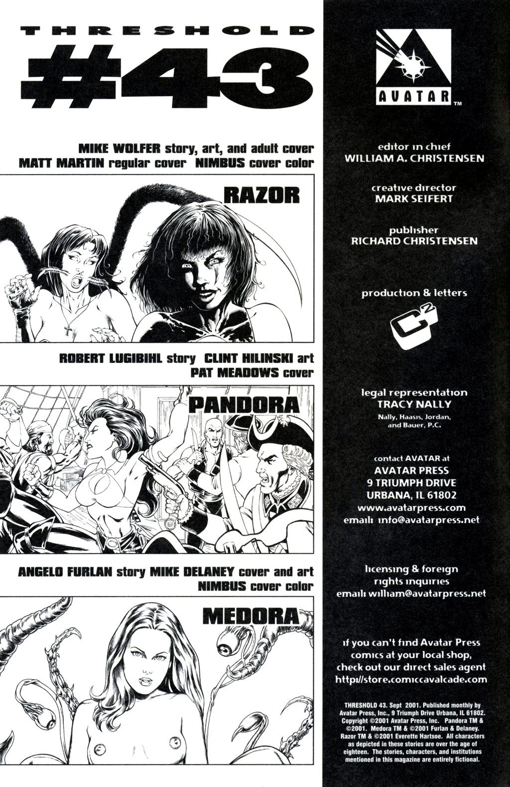 Read online Threshold (1998) comic -  Issue #43 - 3