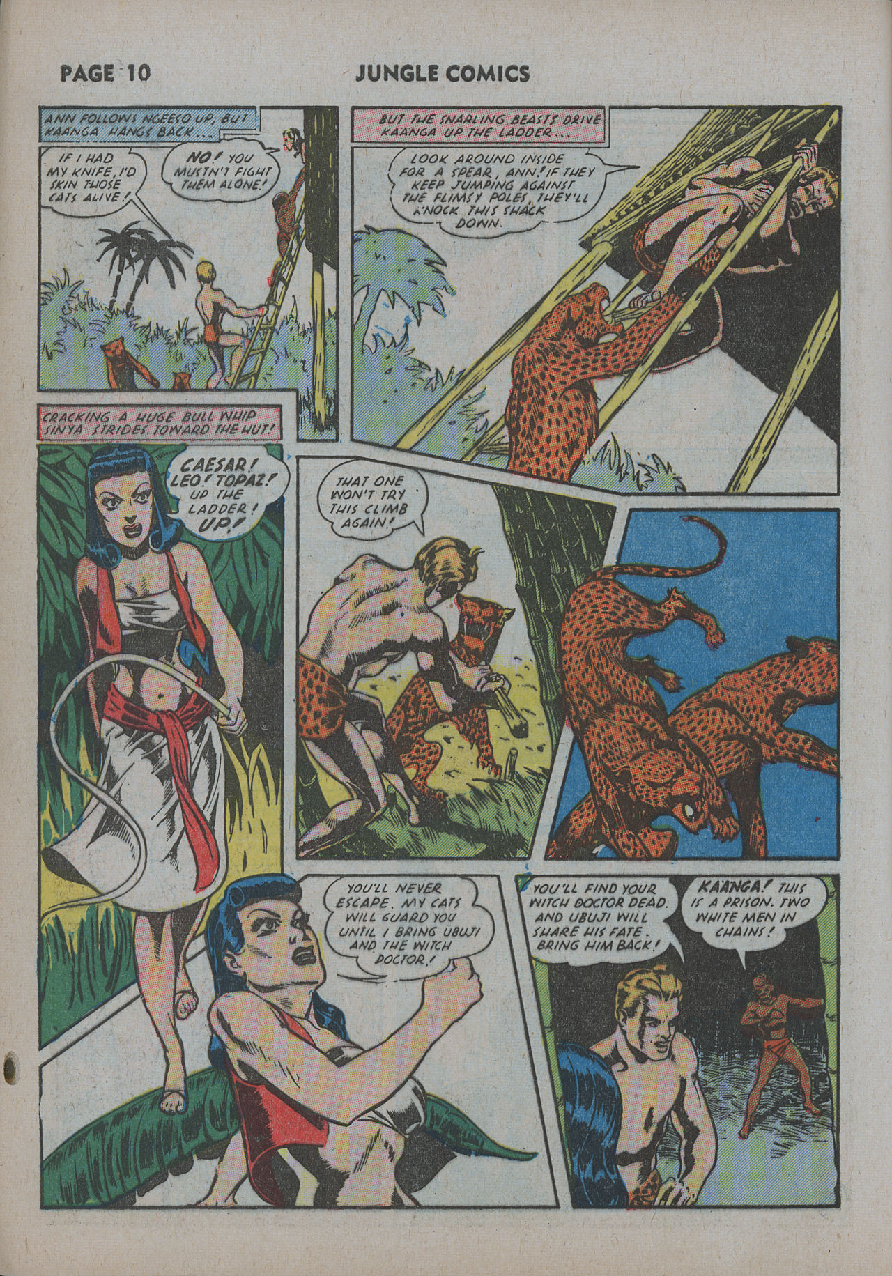 Read online Jungle Comics comic -  Issue #31 - 13