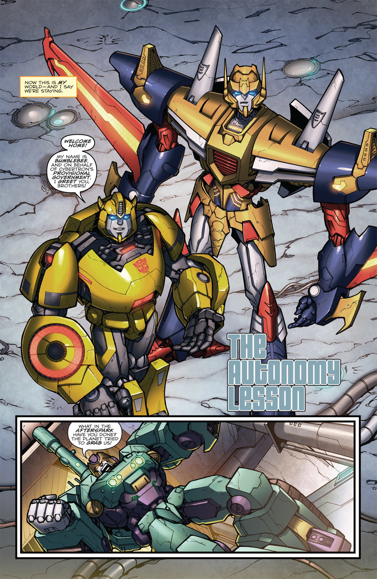 Read online Transformers: Robots In Disguise (2012) comic -  Issue #1 - 11