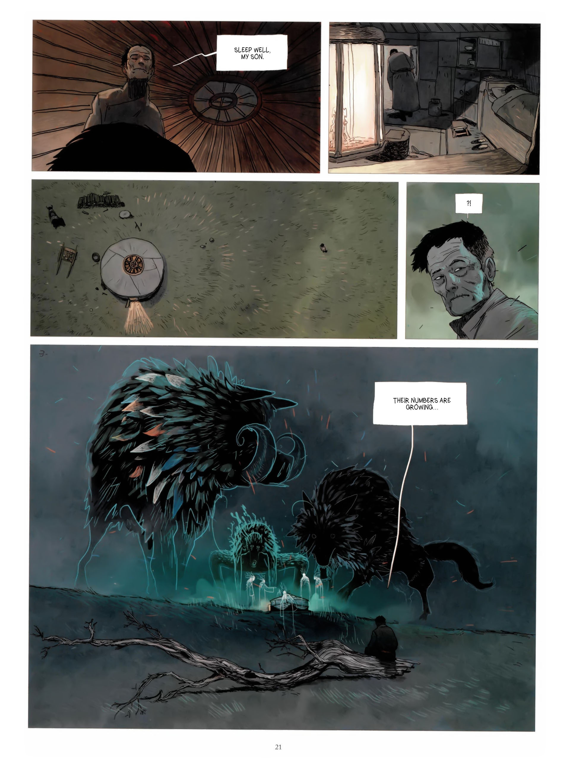 Read online Temujin comic -  Issue #1 - 23
