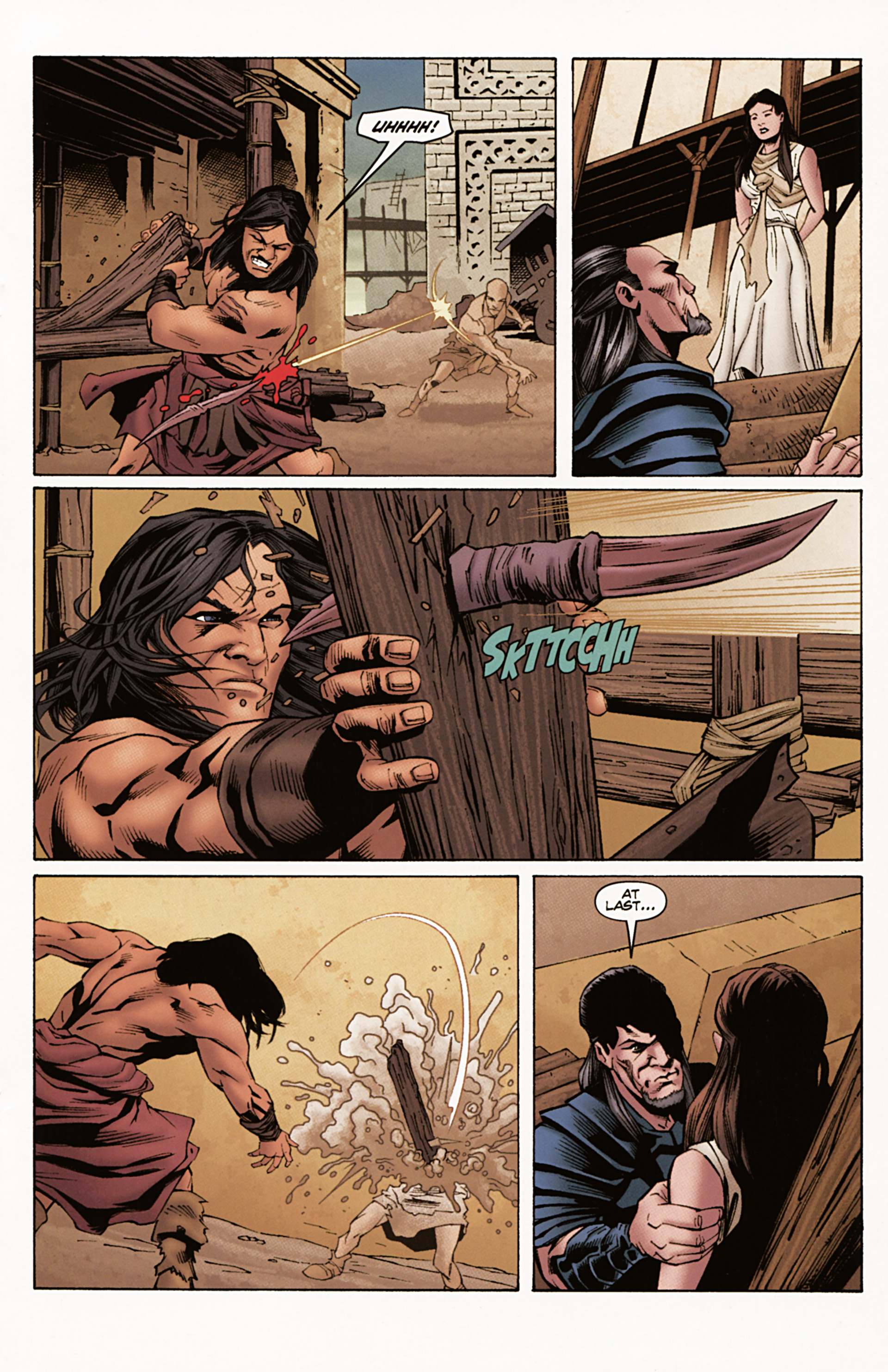 Read online Conan the Barbarian: The Mask of Acheron comic -  Issue # Full - 32