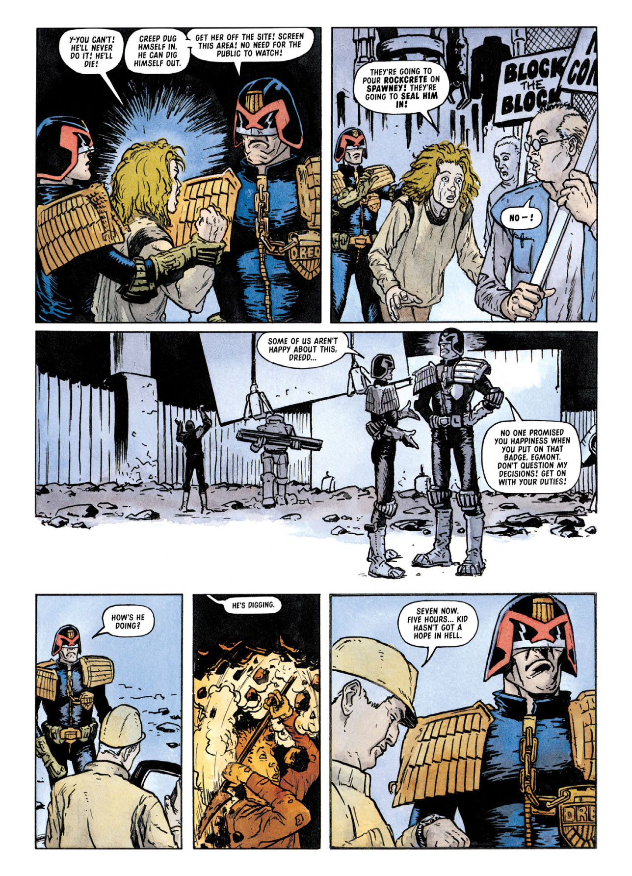 Read online Judge Dredd: The Complete Case Files comic -  Issue # TPB 27 - 103