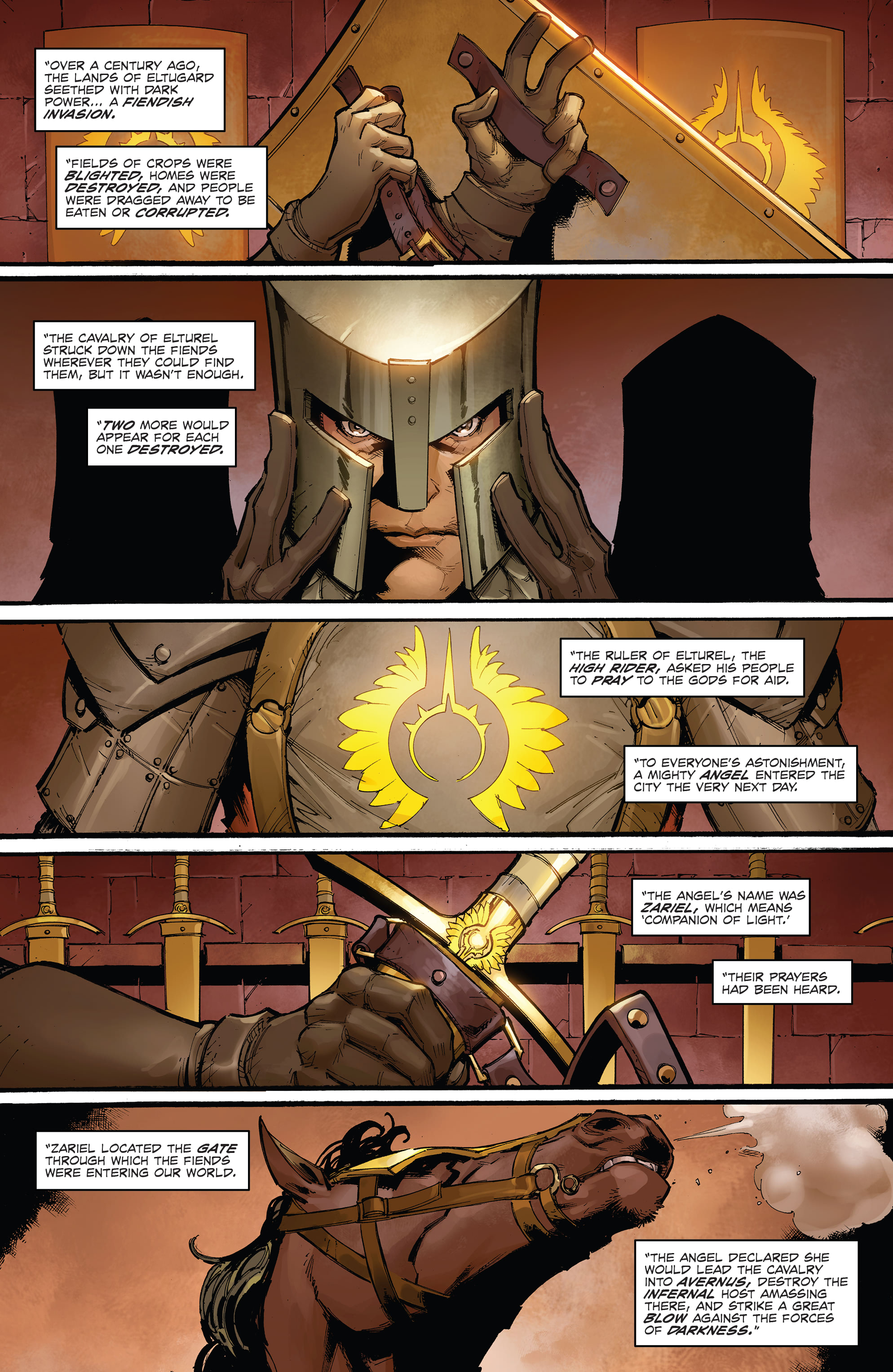 Read online Dungeons & Dragons: Infernal Tides comic -  Issue #2 - 3