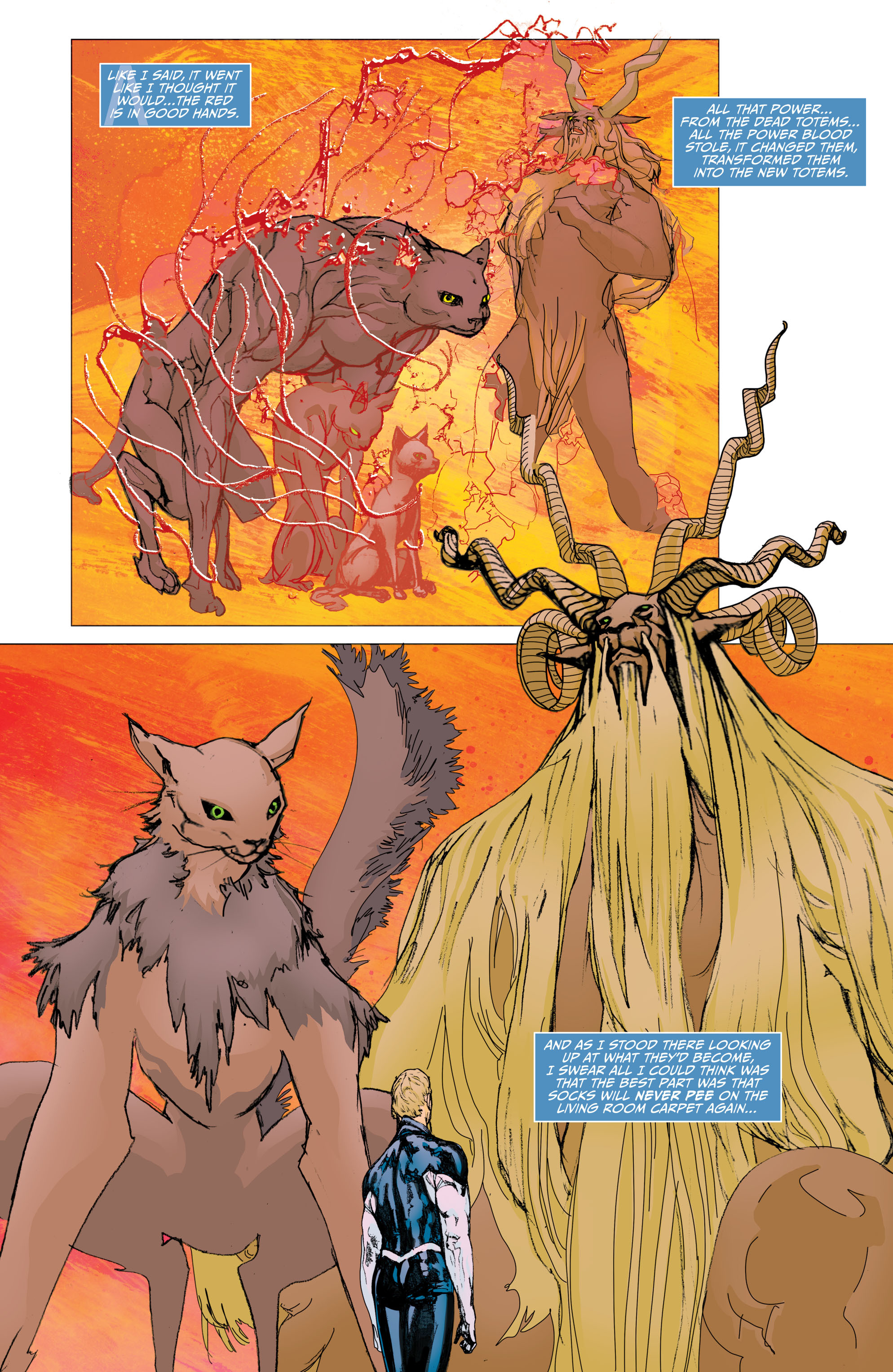 Read online Animal Man (2011) comic -  Issue #29 - 4