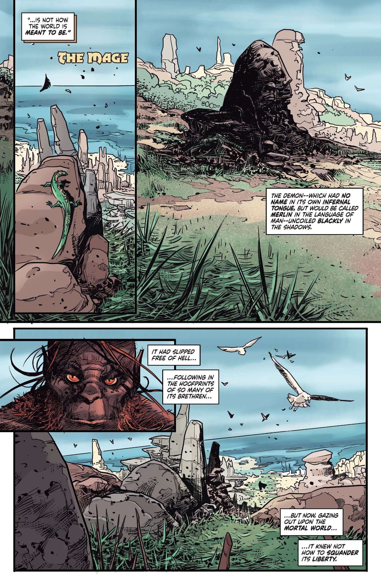 Read online Unholy Grail comic -  Issue #1 - 6