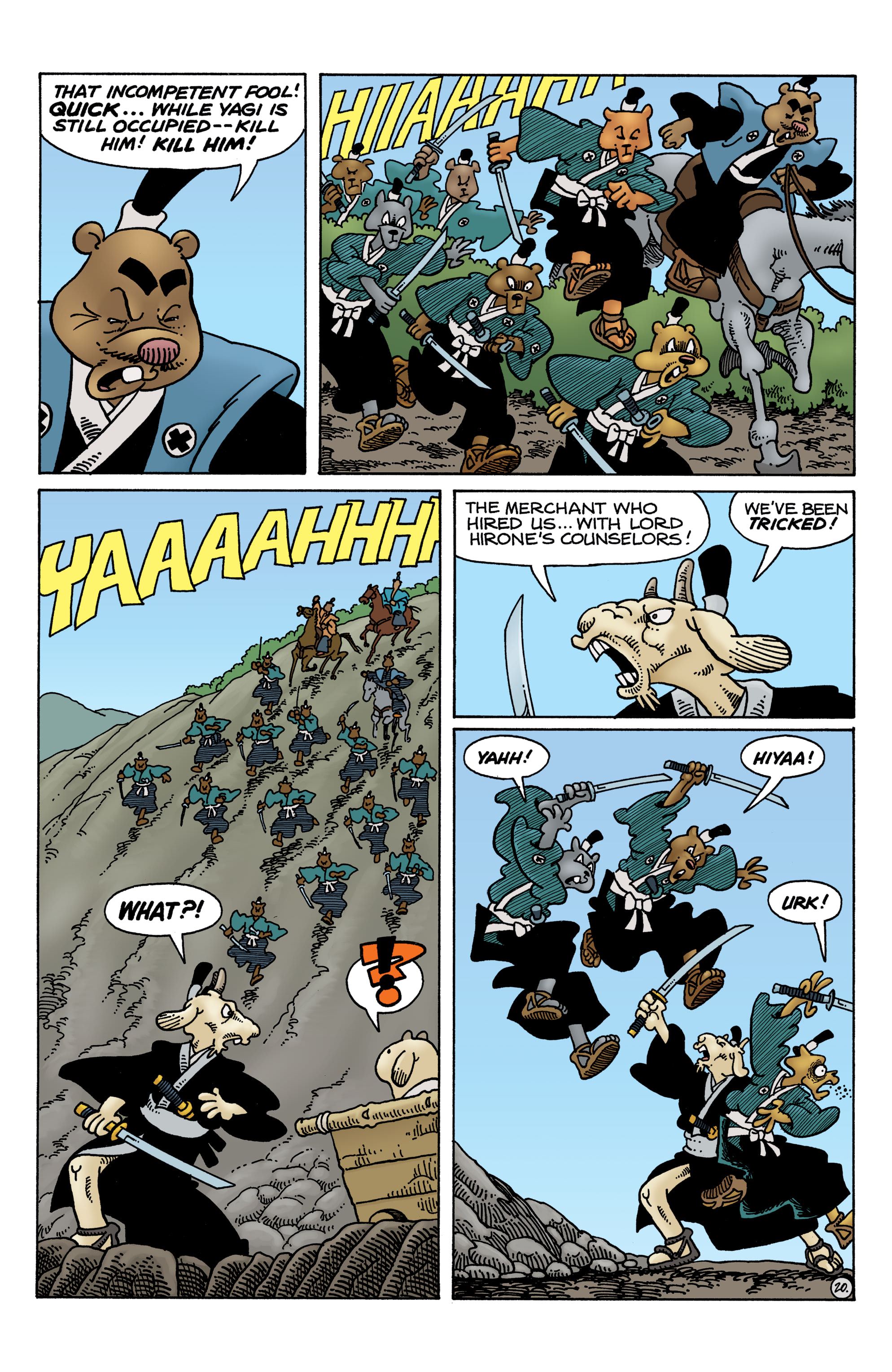 Read online Usagi Yojimbo: Lone Goat and Kid comic -  Issue #6 - 22