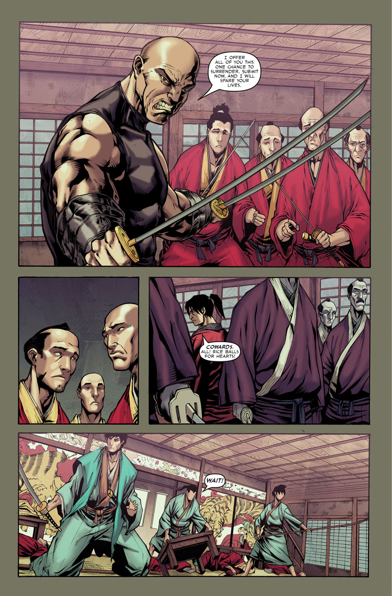 Read online Samurai's Blood comic -  Issue #6 - 18